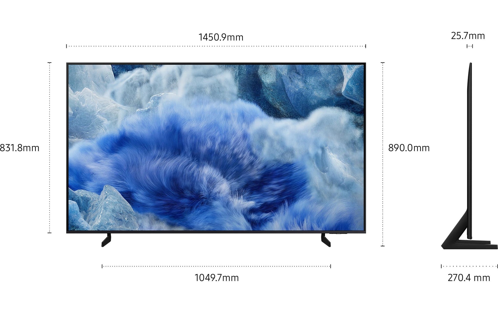 Samsung QE65Q8F AAUXXN – 65" QLED UHD 4K, Tizen (2025)