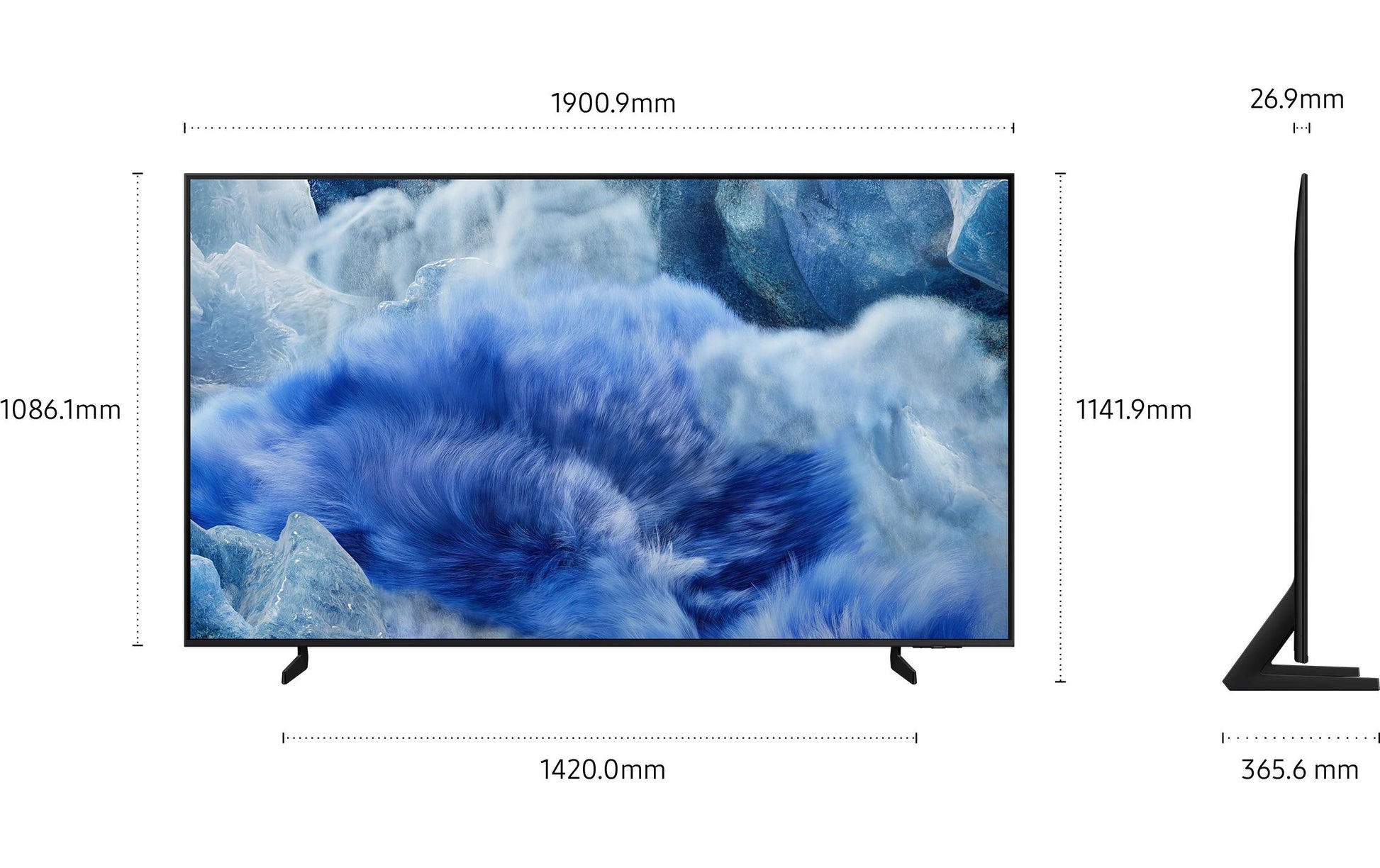 Samsung QE85Q8F – 85" QLED UHD 4K, Tizen, HDR10+ (2025)