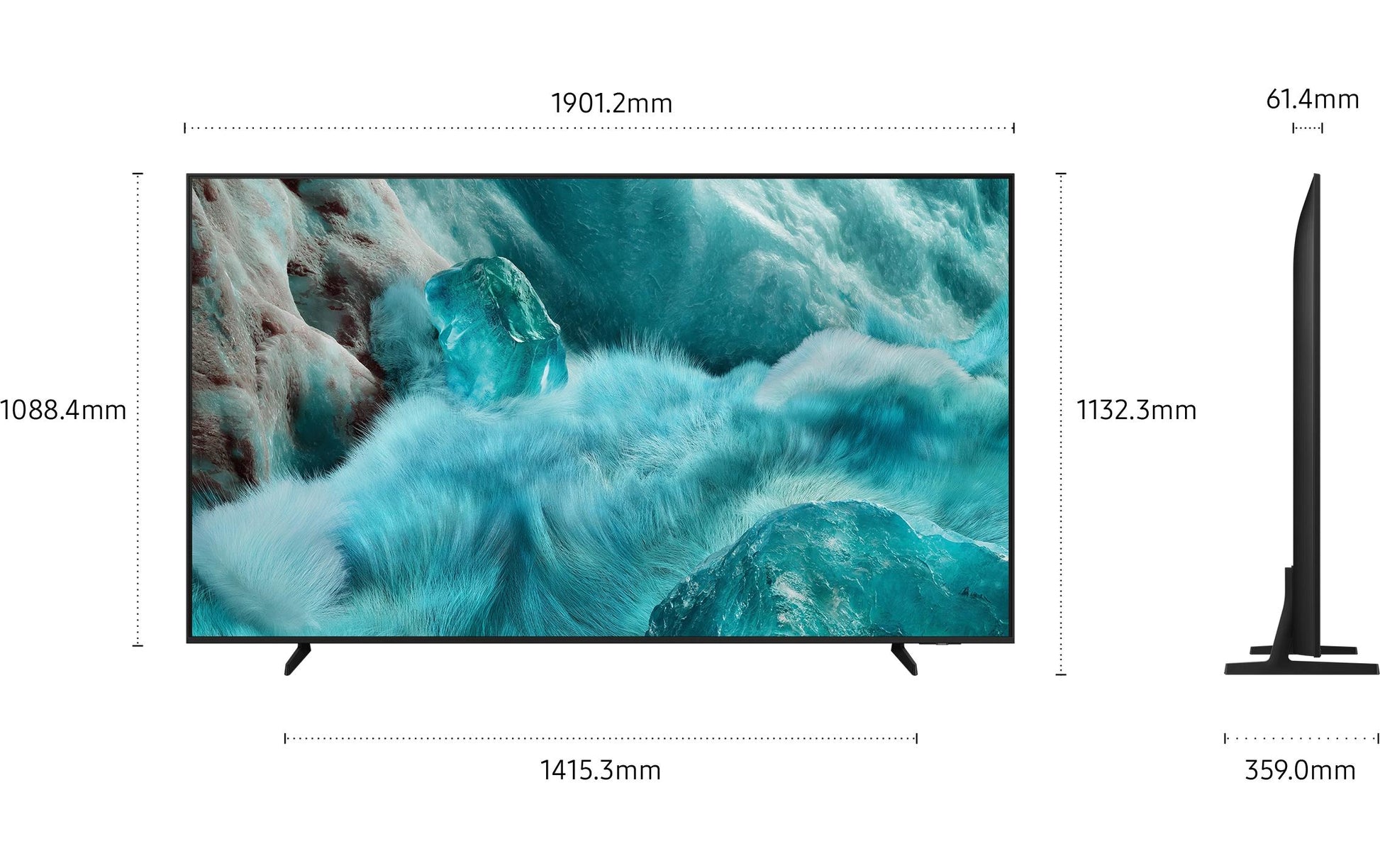 Samsung QE85Q7F AAUXXN – 85" QLED UHD 4K, Tizen (2025)