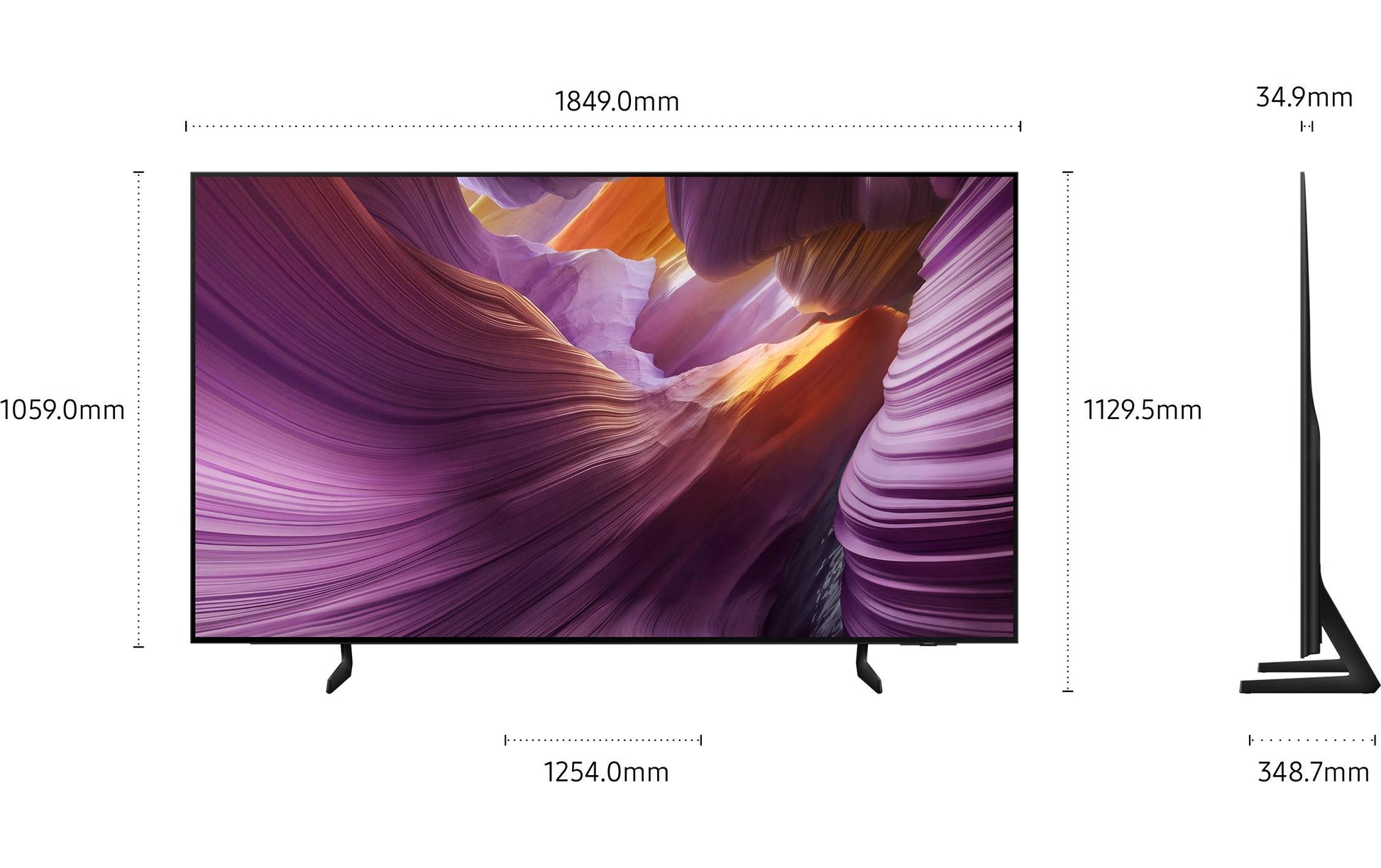 Samsung QE83S85F AEXZU – 83" OLED UHD 4K, Tizen (2025)