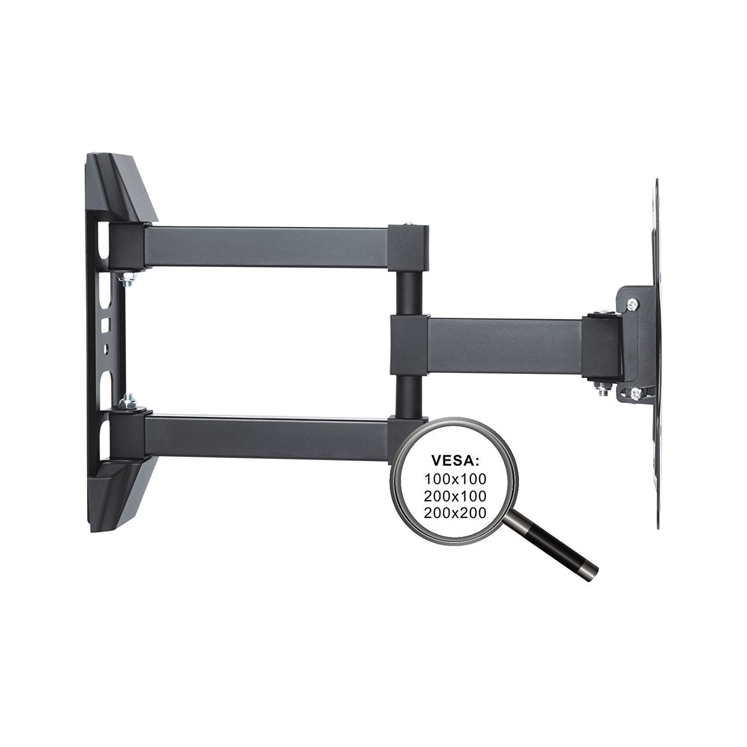 PureMounts Wandhalterung – Vollbeweglich – 23–42" – VESA 100×100–200×200 – bis 30 kg – PM-FM12-200