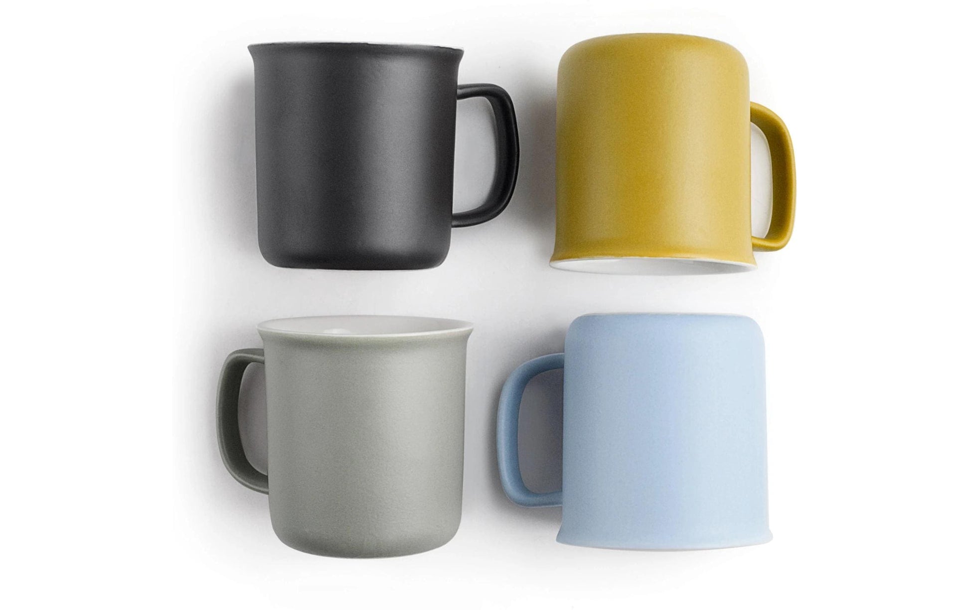 Ibili Espressotassen – 4er Set, 110 ml, Ø 6,4 cm, Keramik, Mehrfarbig
