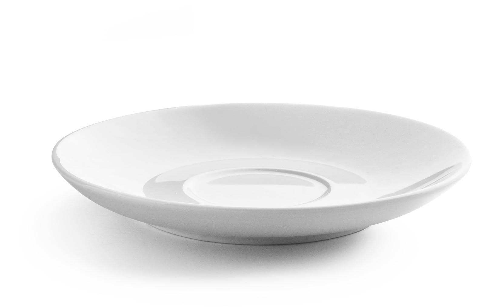 Ibili Kaffeetasse – Set 8-teilig, 310 ml, Porzellan, Weiss, spülmaschinenfest, mikrowellengeeignet