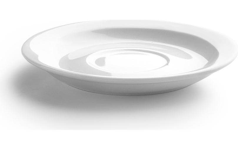 Ibili Kaffeetassen – Set 12-teilig, 80 ml, Porzellan, Weiss, spülmaschinenfest, mikrowellengeeignet