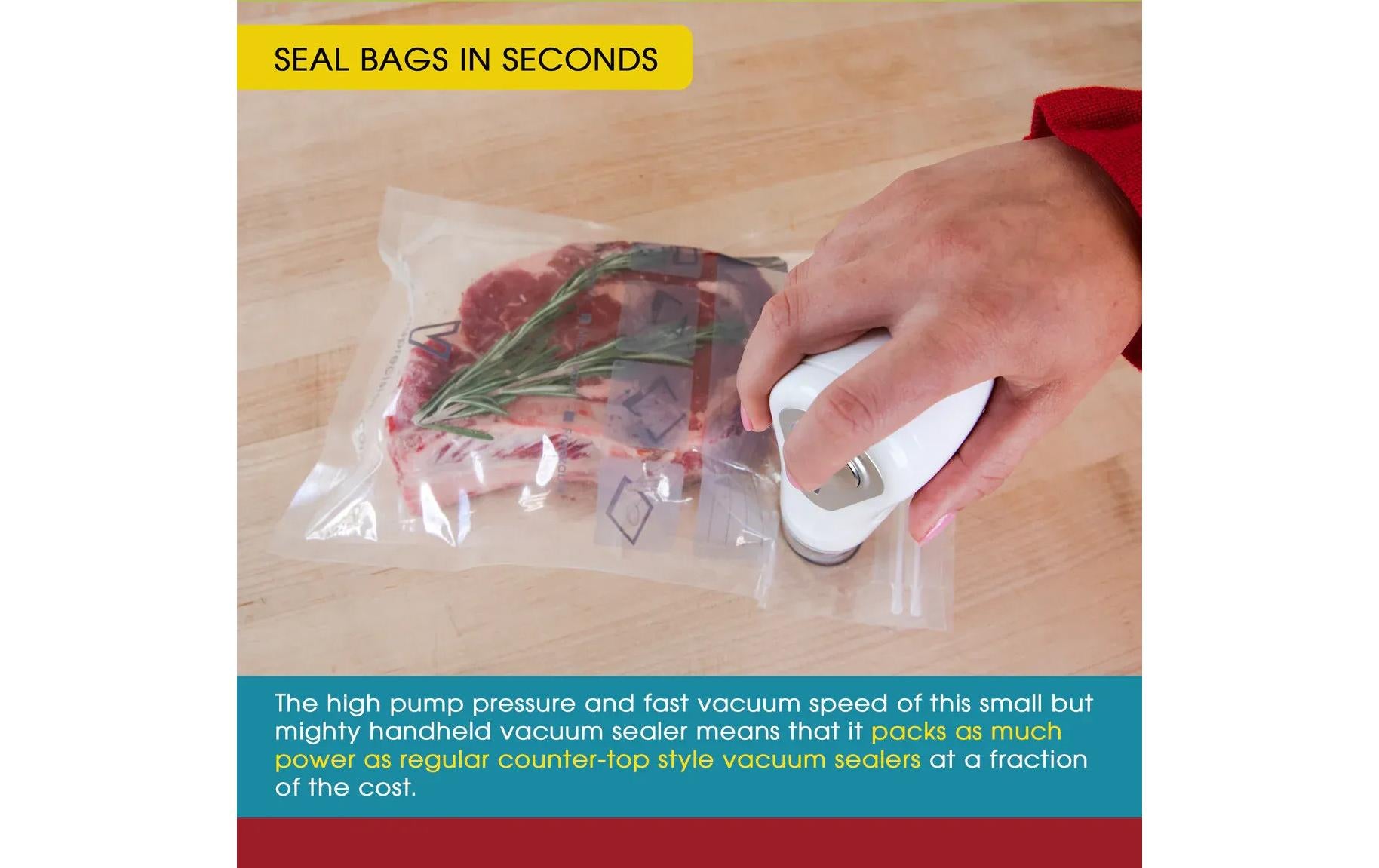 The Space Vac 'n Seal Hand-Vakuumpumpe – USB