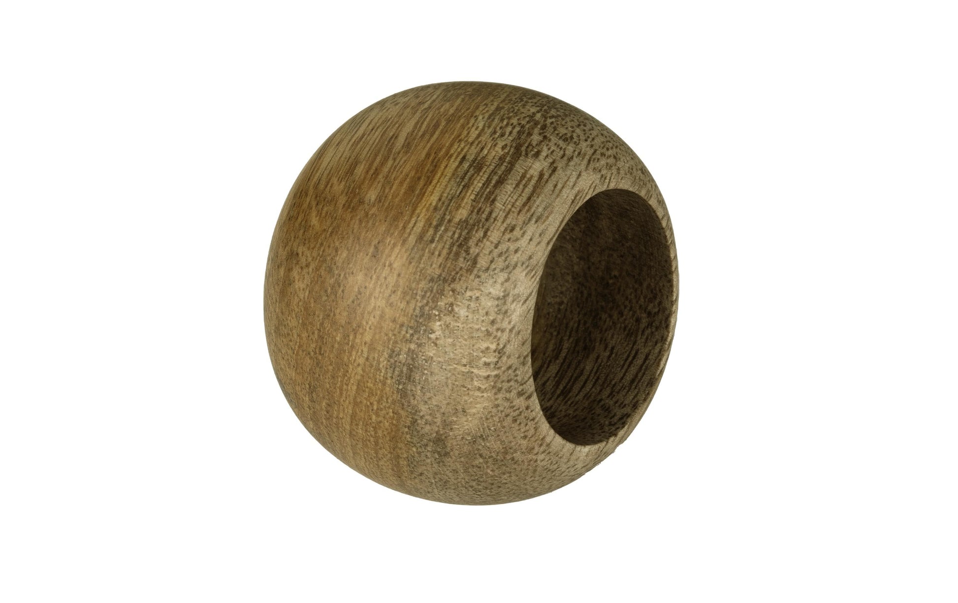 EGLO Serviettenring JANAPUR – Ø 5,0 cm, H 3,5 cm, Mangoholz, Braun