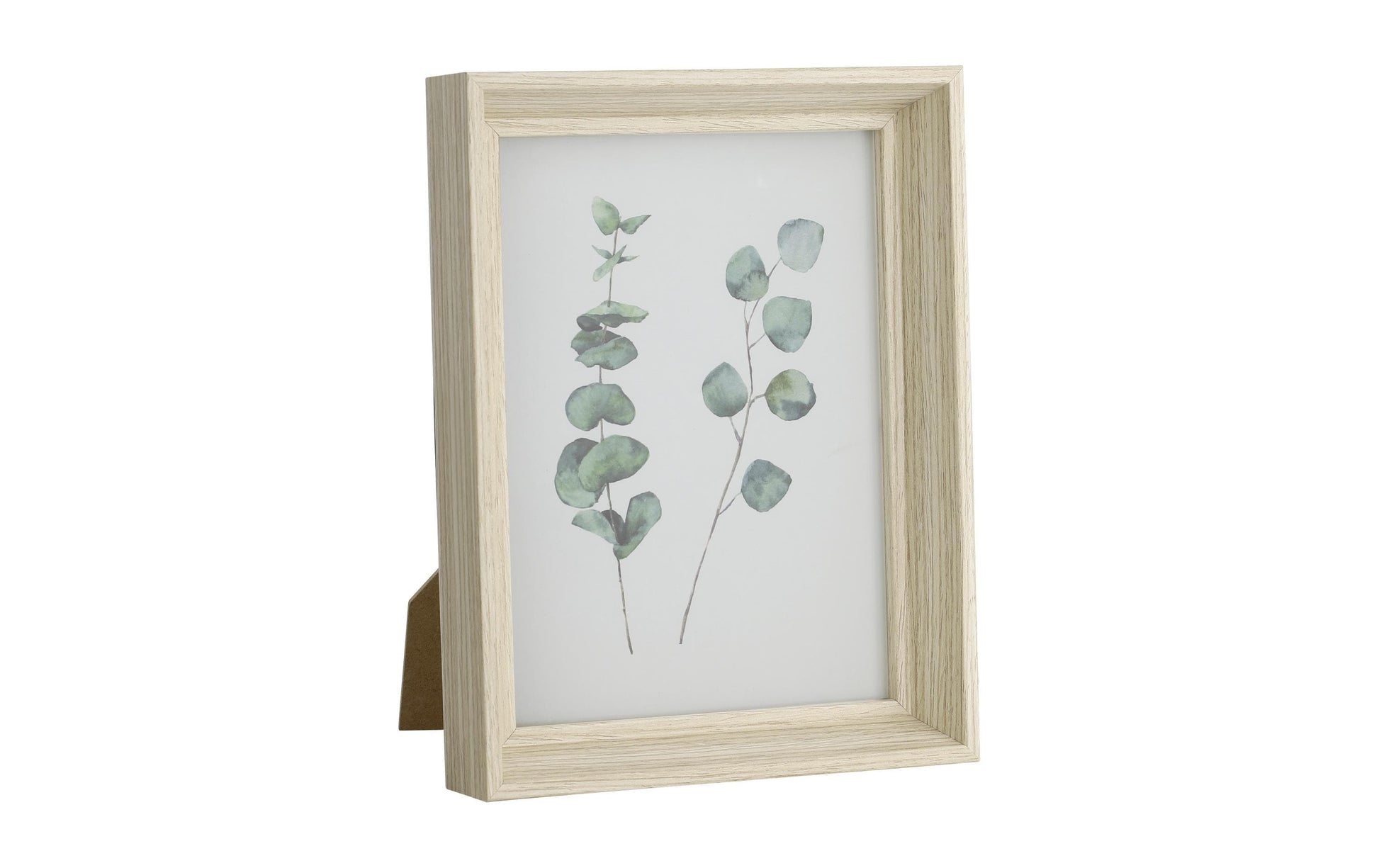 EGLO Bilderrahmen – für 13 × 18 cm – Glas & MDF & Holz, braun
