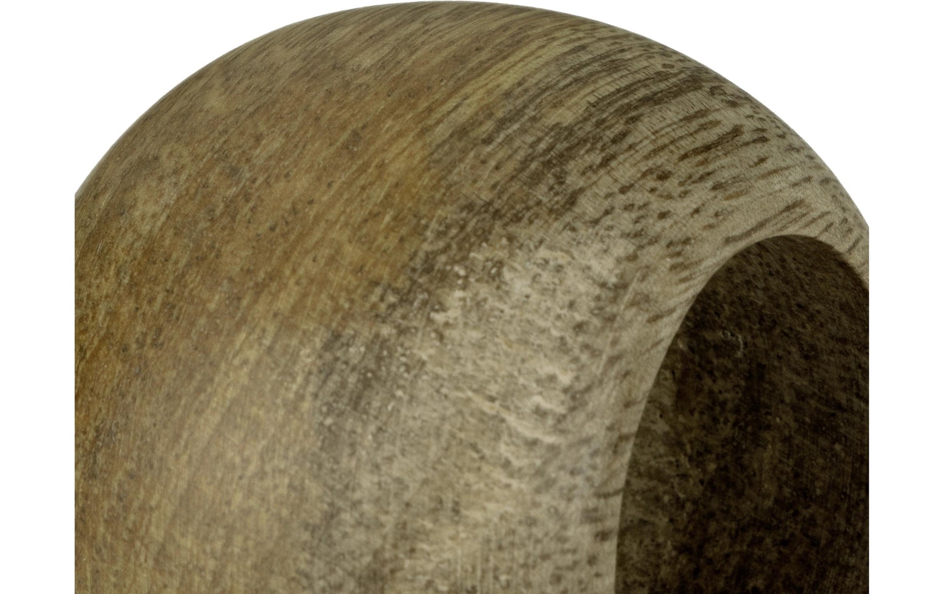 EGLO Serviettenring JANAPUR – Ø 5,0 cm, H 3,5 cm, Mangoholz, Braun
