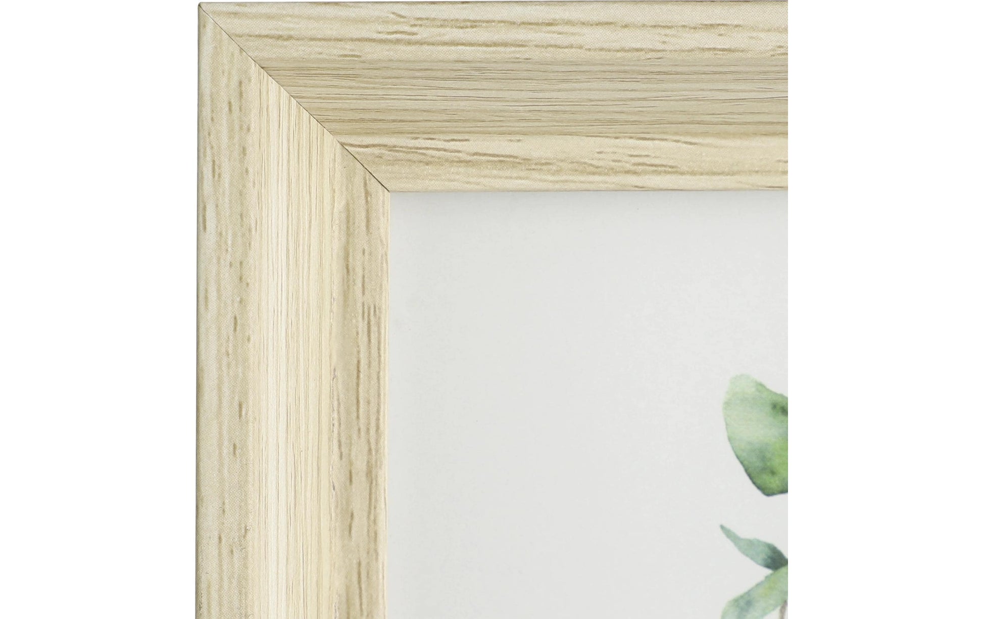 EGLO Bilderrahmen – für 13 × 18 cm – Glas & MDF & Holz, braun