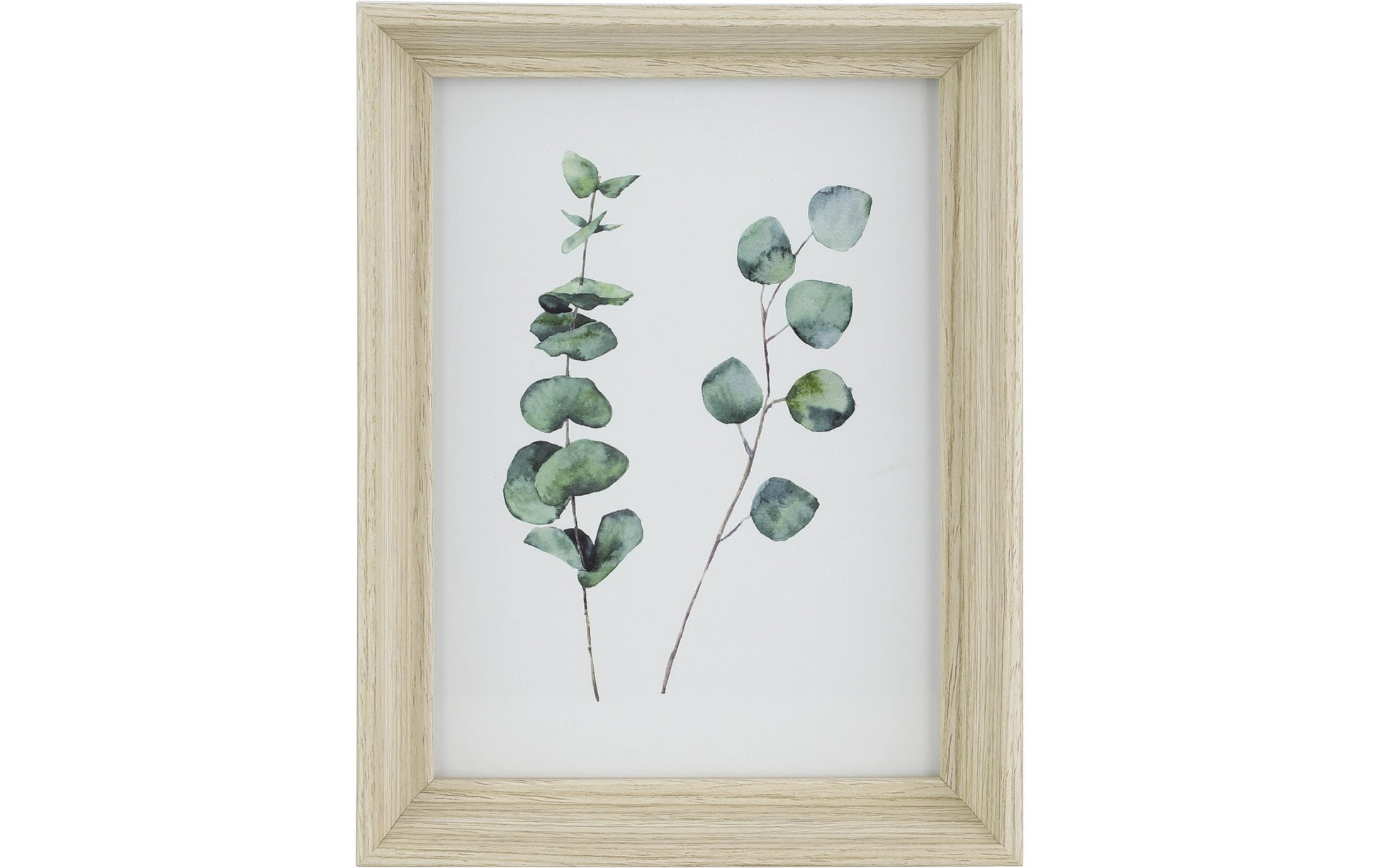 EGLO Bilderrahmen – für 13 × 18 cm – Glas & MDF & Holz, braun