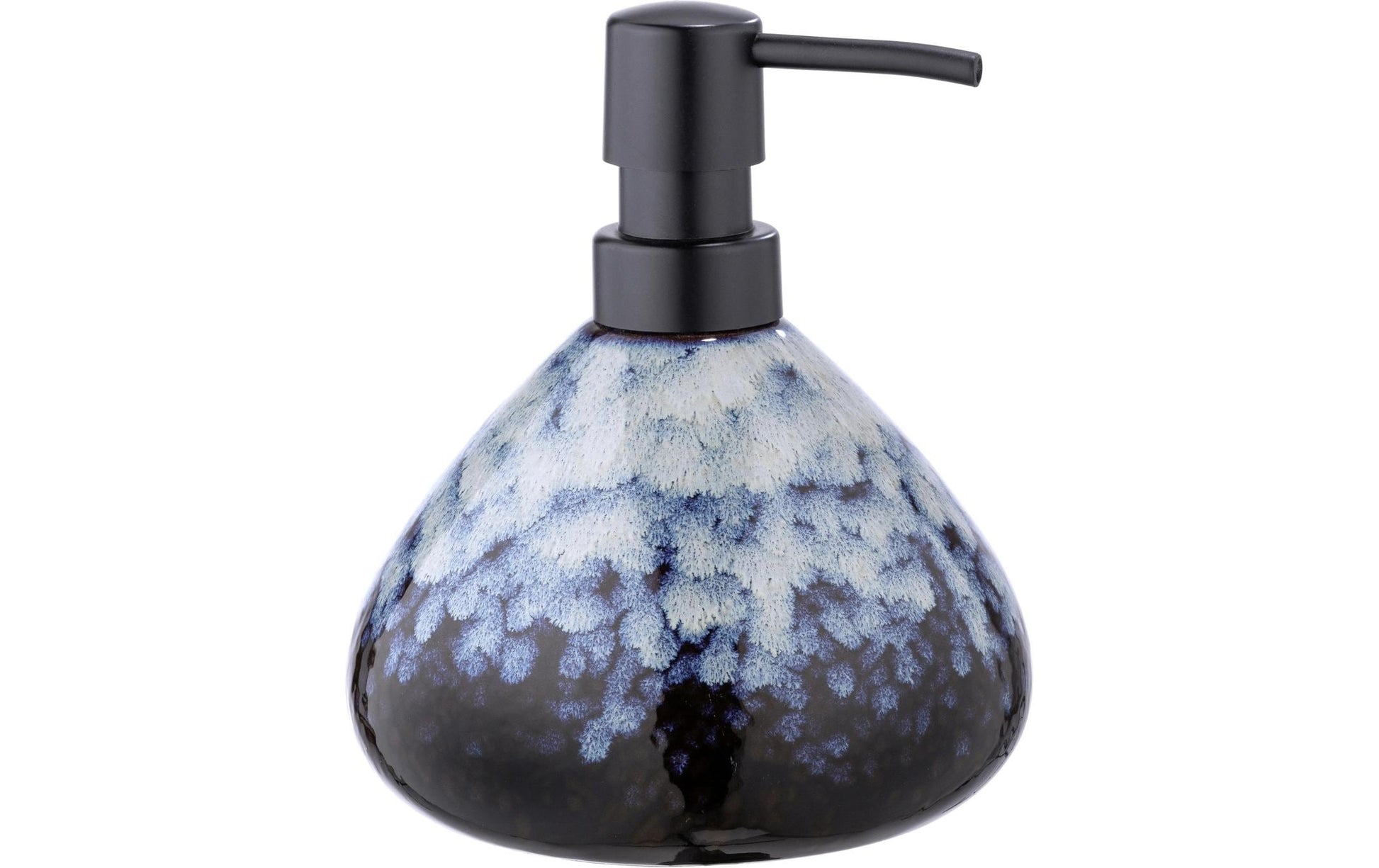 Wenko Rosali Seifenspender – Keramik, Blau, 450 ml