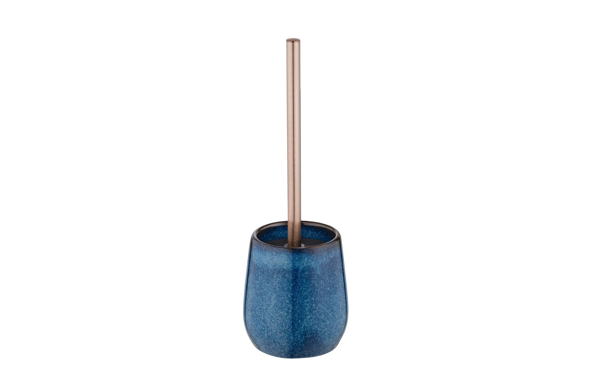 WENKO WC-Bürstenset – Keramik, Blau, H 40 cm, Ø 7,5 cm