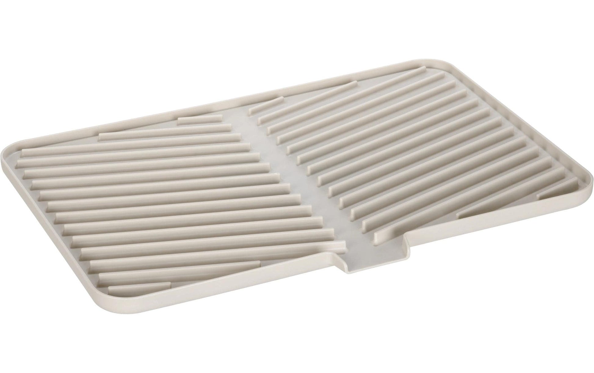 Wenko – Abtropfer 43 × 31 × 8 cm, Kunststoff, rutschfest, Creme