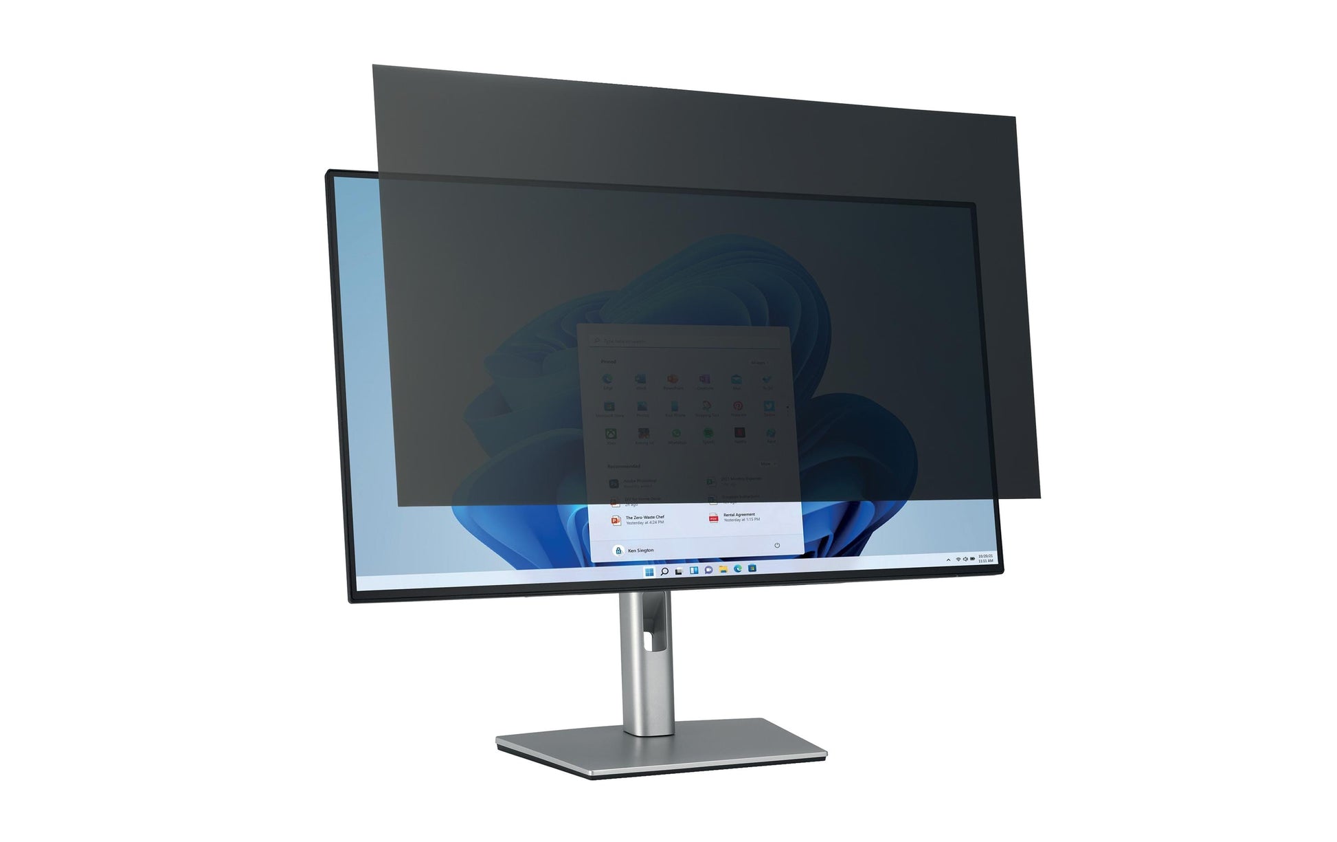 Kensington Displayschutz für Monitore bis 23,8" (527×296 mm, 16:9) – Schwarz