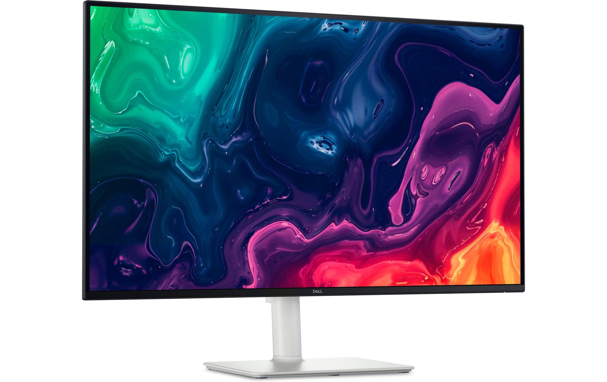 Dell 32 Plus – Monitor, 31,5" 4K UHD (3840 × 2160), VA, 120 Hz, 300 cd/m², Integrierte Lautsprecher, Silber