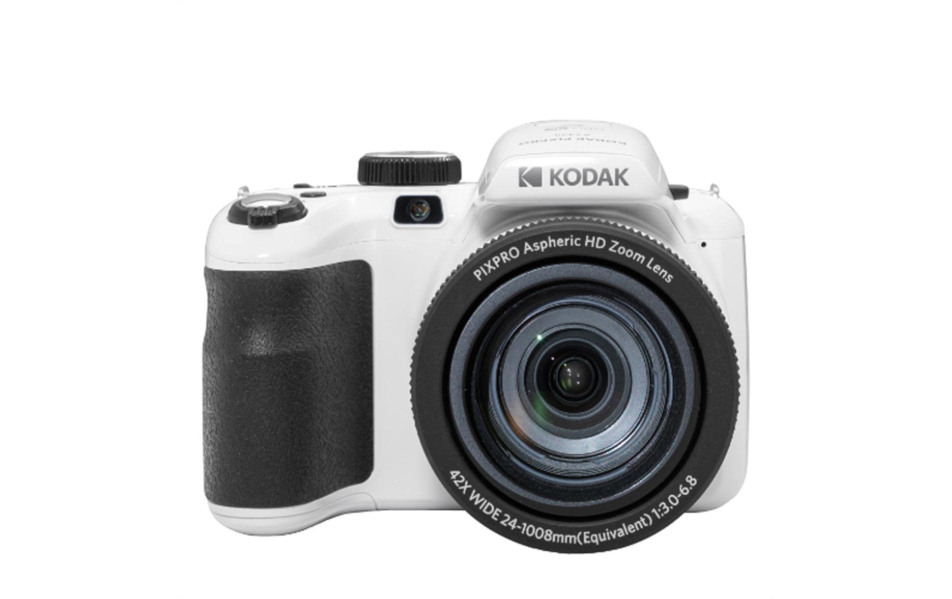 Kodak Pixpro AZ425 – Bridgekamera, 42× optischer Zoom, 20,7 MP 1/2,3", 1080p, Weiss
