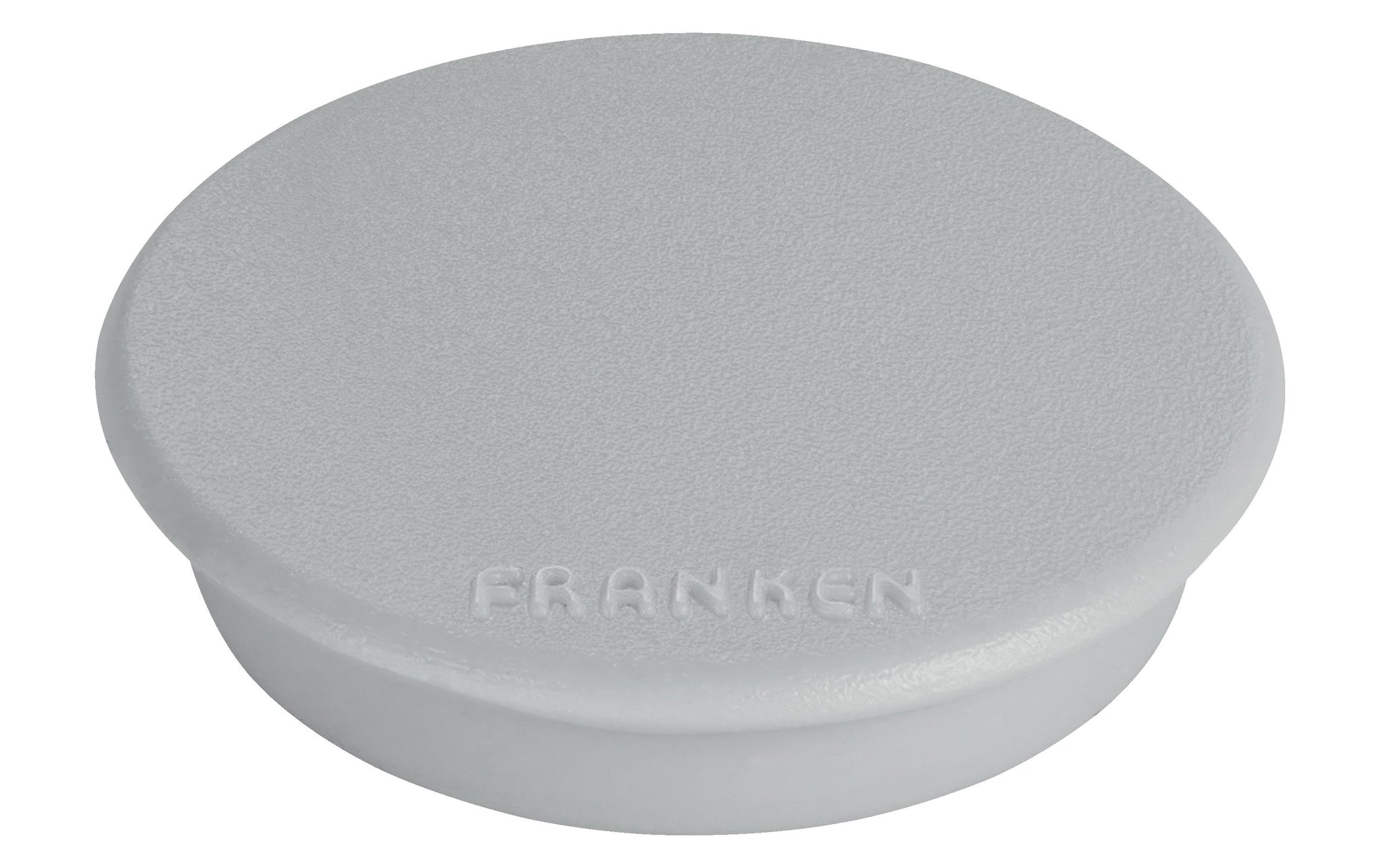 Franken Tafelmagnete – Ø 24 mm, 10 Stk., grau