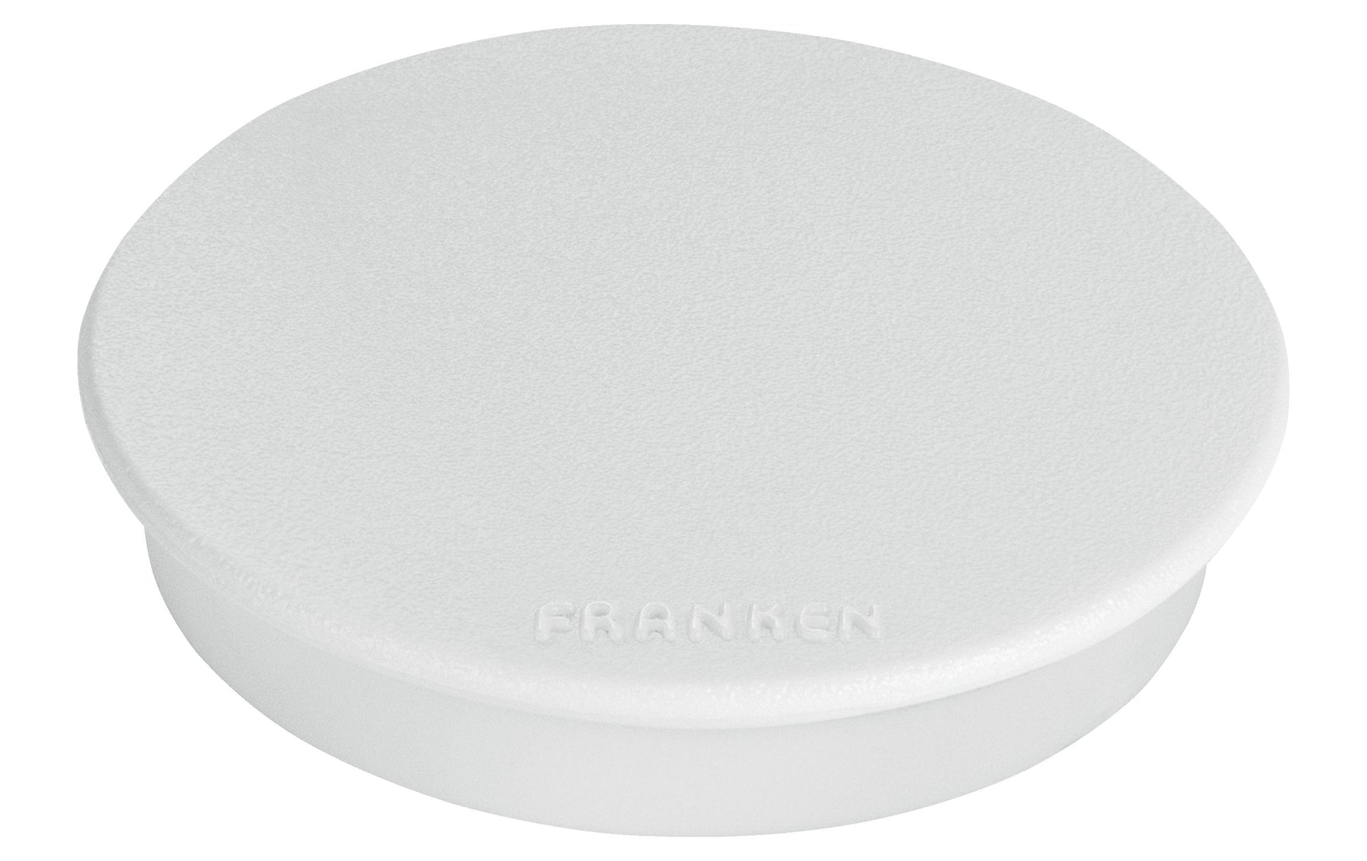 Franken Tafelmagnete – Ø 32 mm, 10 Stk., weiss