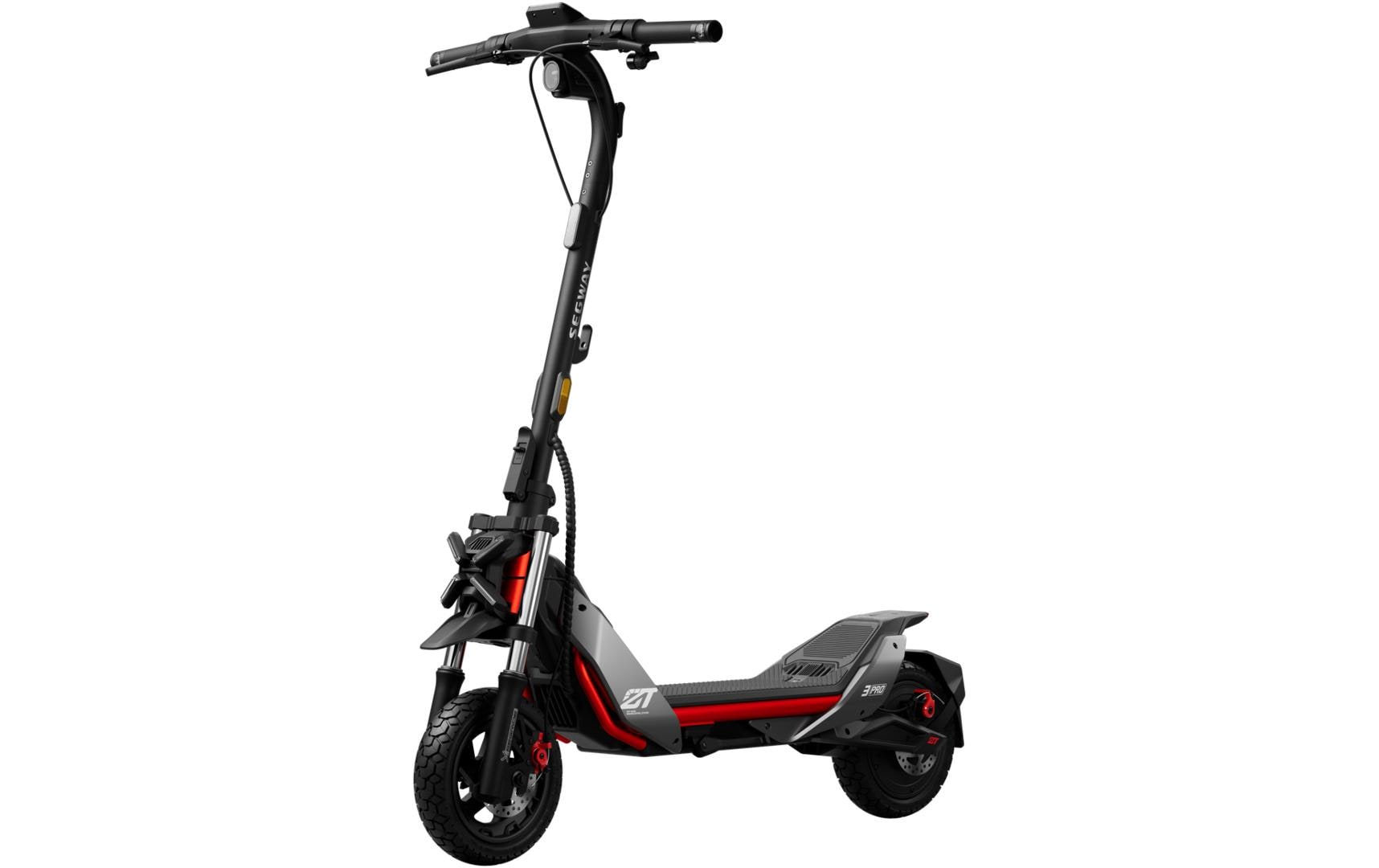 Ninebot by Segway Elektroroller ZT 3 Pro D – 20 km/h, 70 km Reichweite, 1'600 W max – faltbar, schwarz