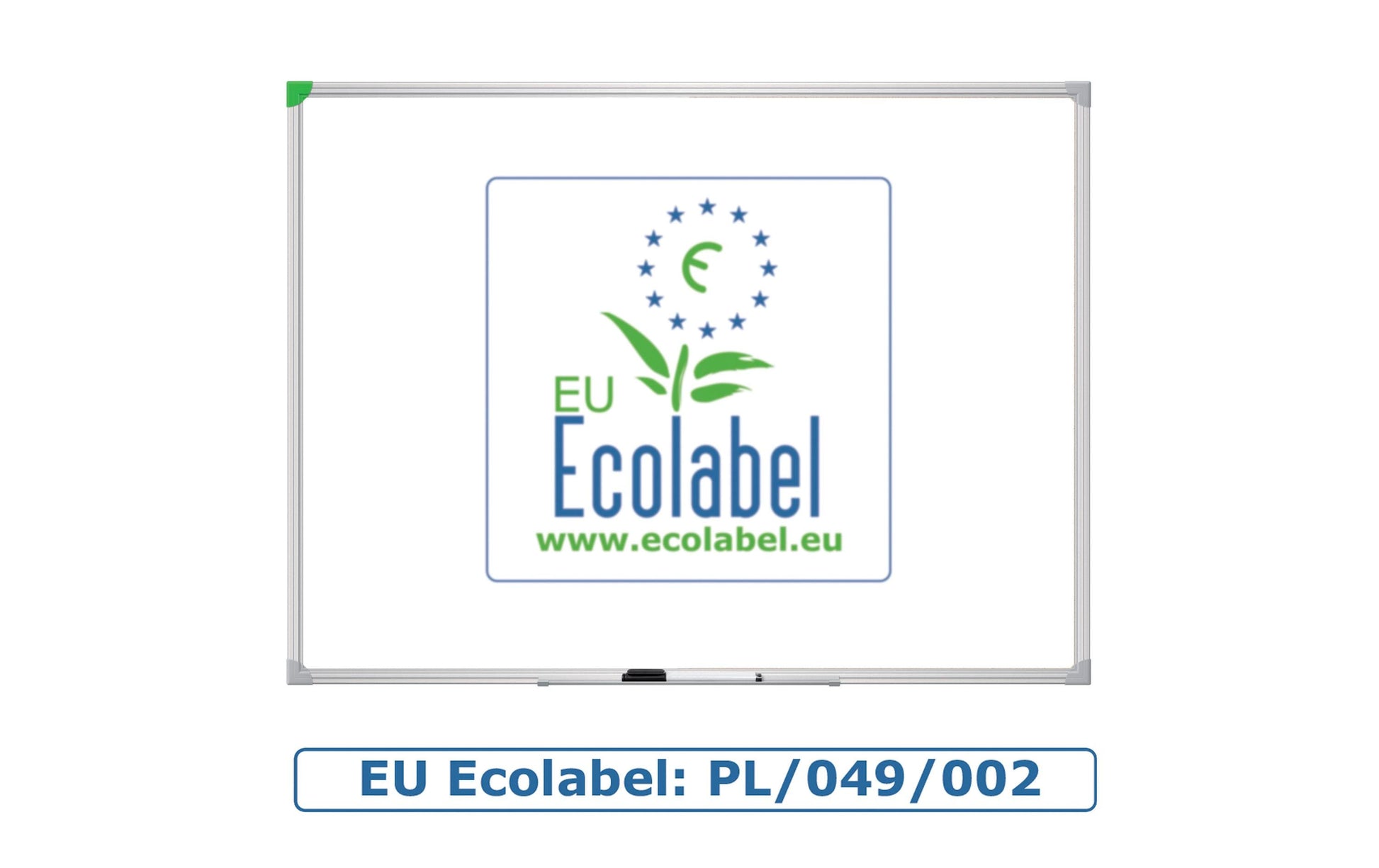Franken Whiteboard – 120 × 180 cm, lackierter Stahl, magnetisch, Aluminiumrahmen, silber, Wandmontage