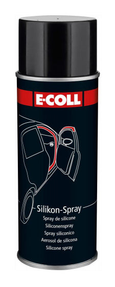 E-Coll Silikonspray – für Metall und Kunststoff – 400 ml – lösungsmittelfrei