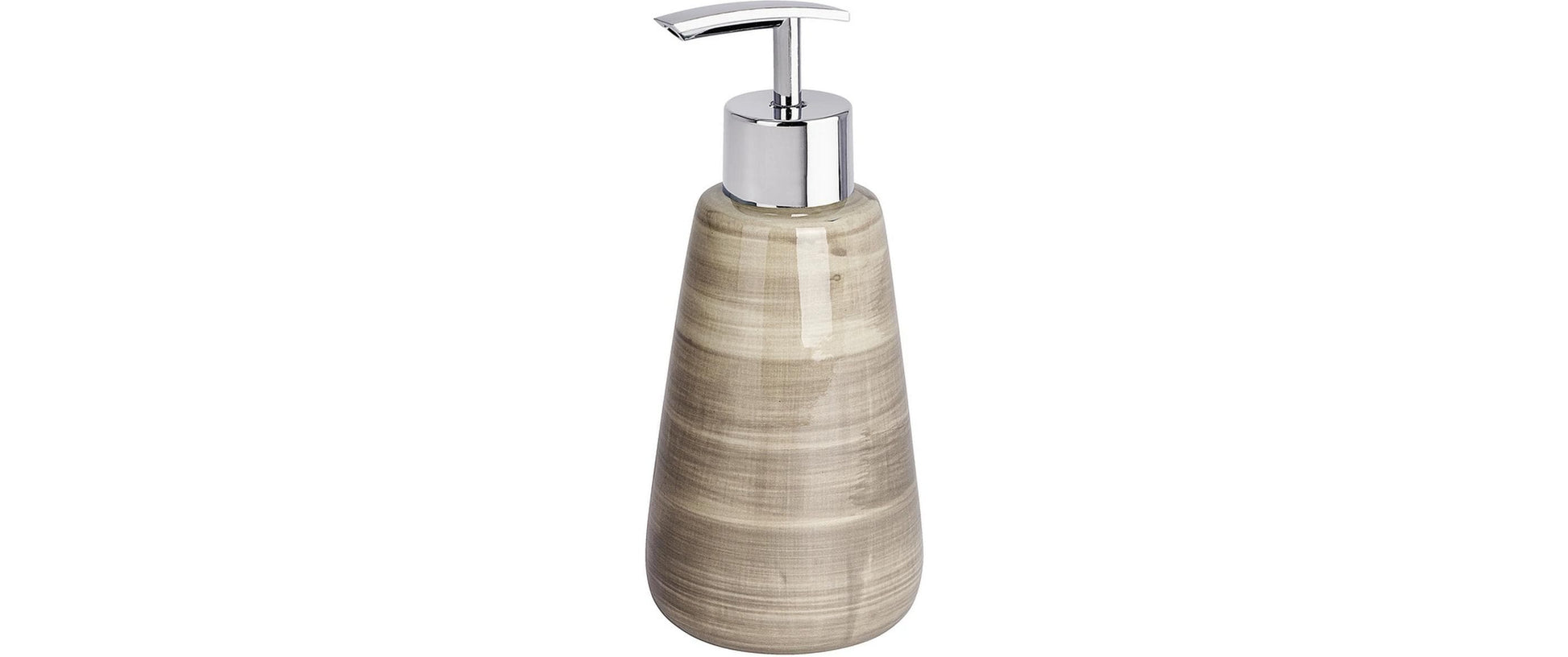 Wenko Pottery Seifenspender – Keramik, Sand, 360 ml