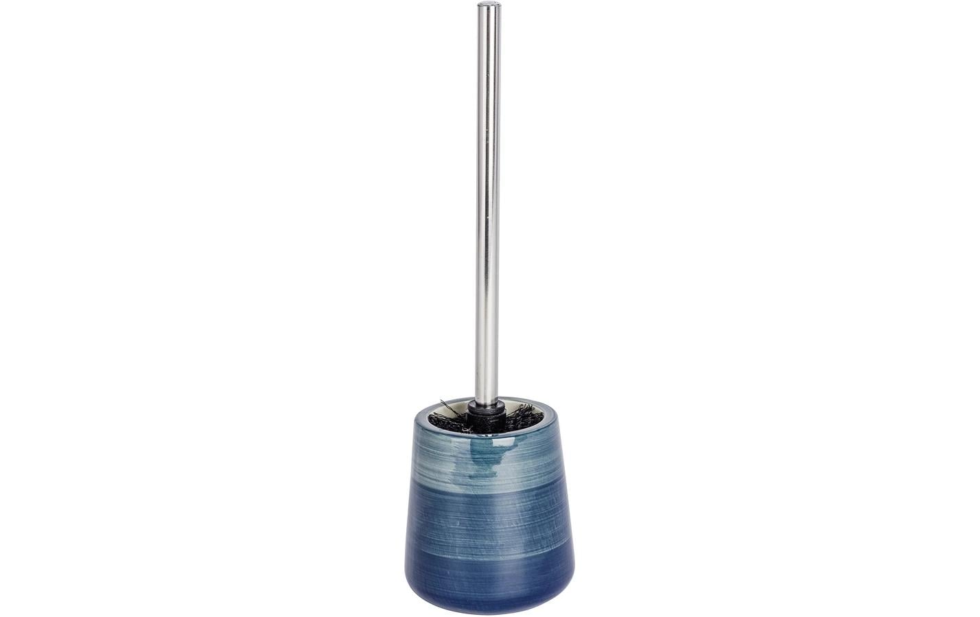 Wenko – WC-Bürstenset – Keramik, Petrol, H 39,5 cm, Ø 7,5 cm
