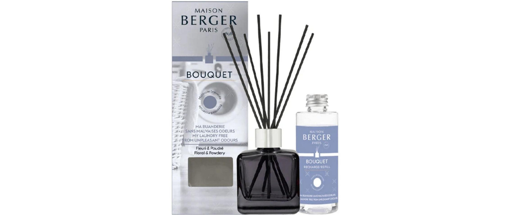 Maison Berger Paris Ilang-Ilang, Lavendel – Duftstäbchen, 100 ml