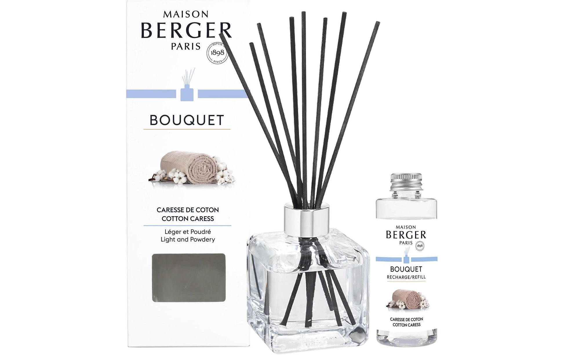 Maison Berger Paris Caresse de Coton – Duftstäbchen, 100 ml