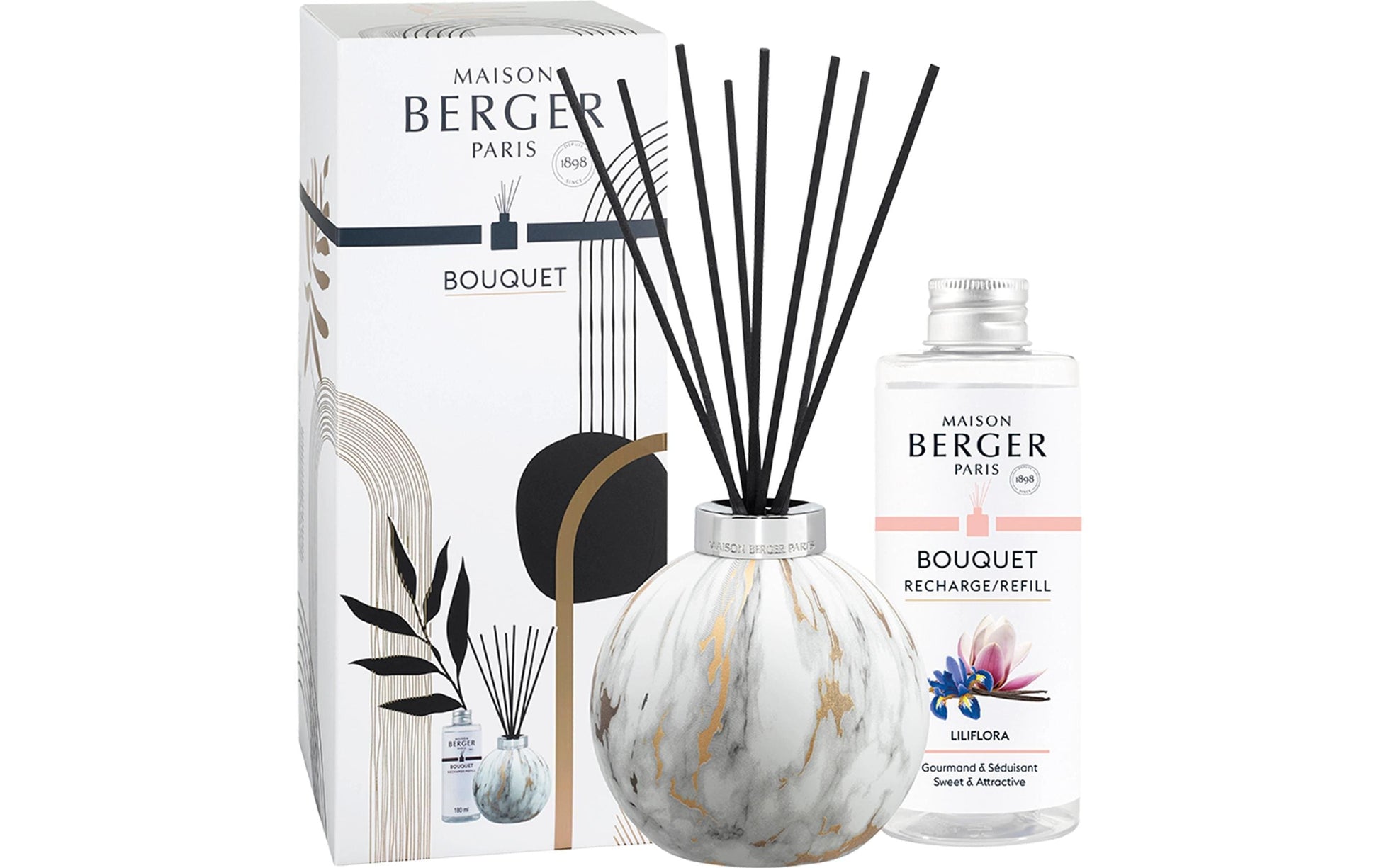 Maison Berger Paris Marbrure – Duftstäbchen, 180 ml