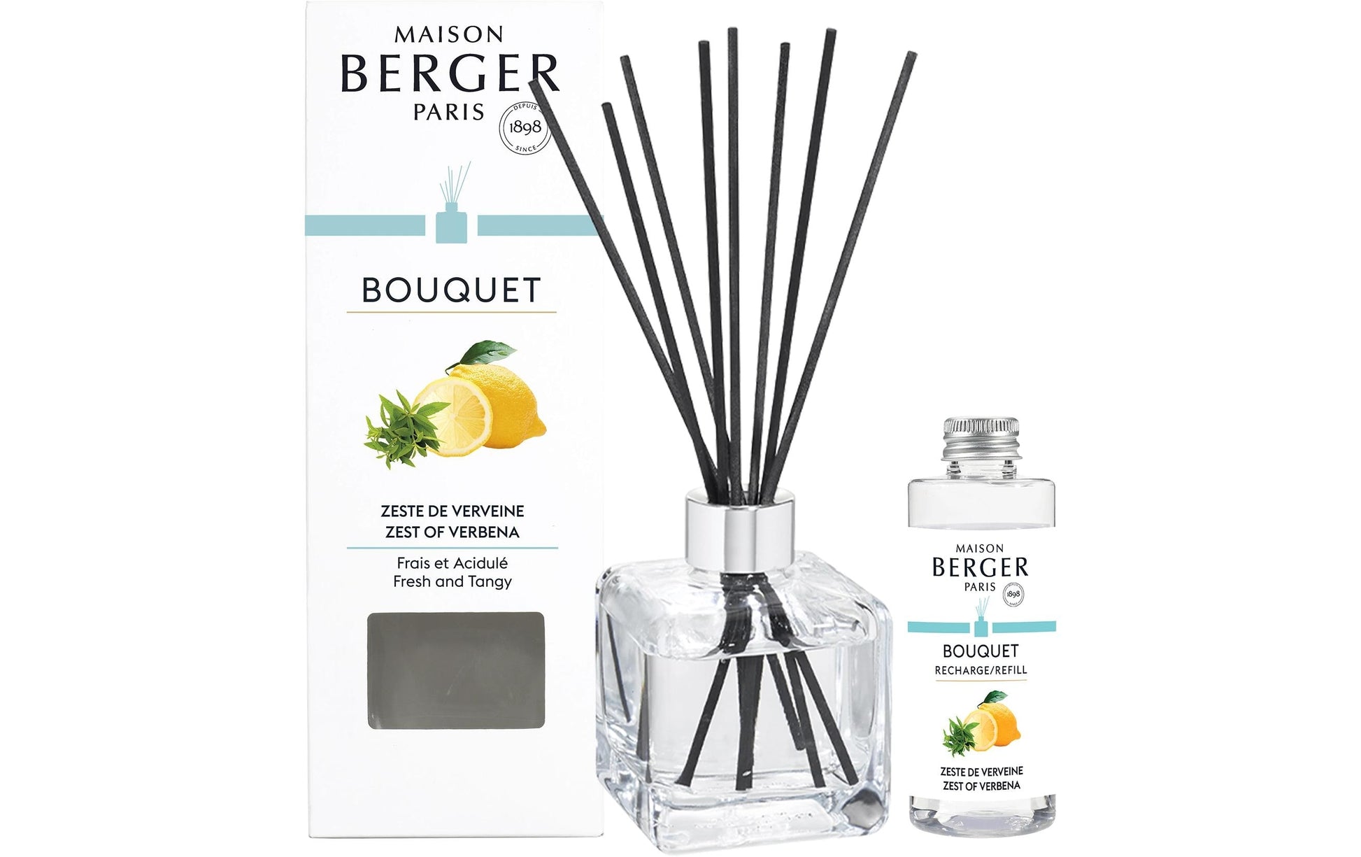 Maison Berger Paris Zeste de Verveine – Duftstäbchen, 100 ml