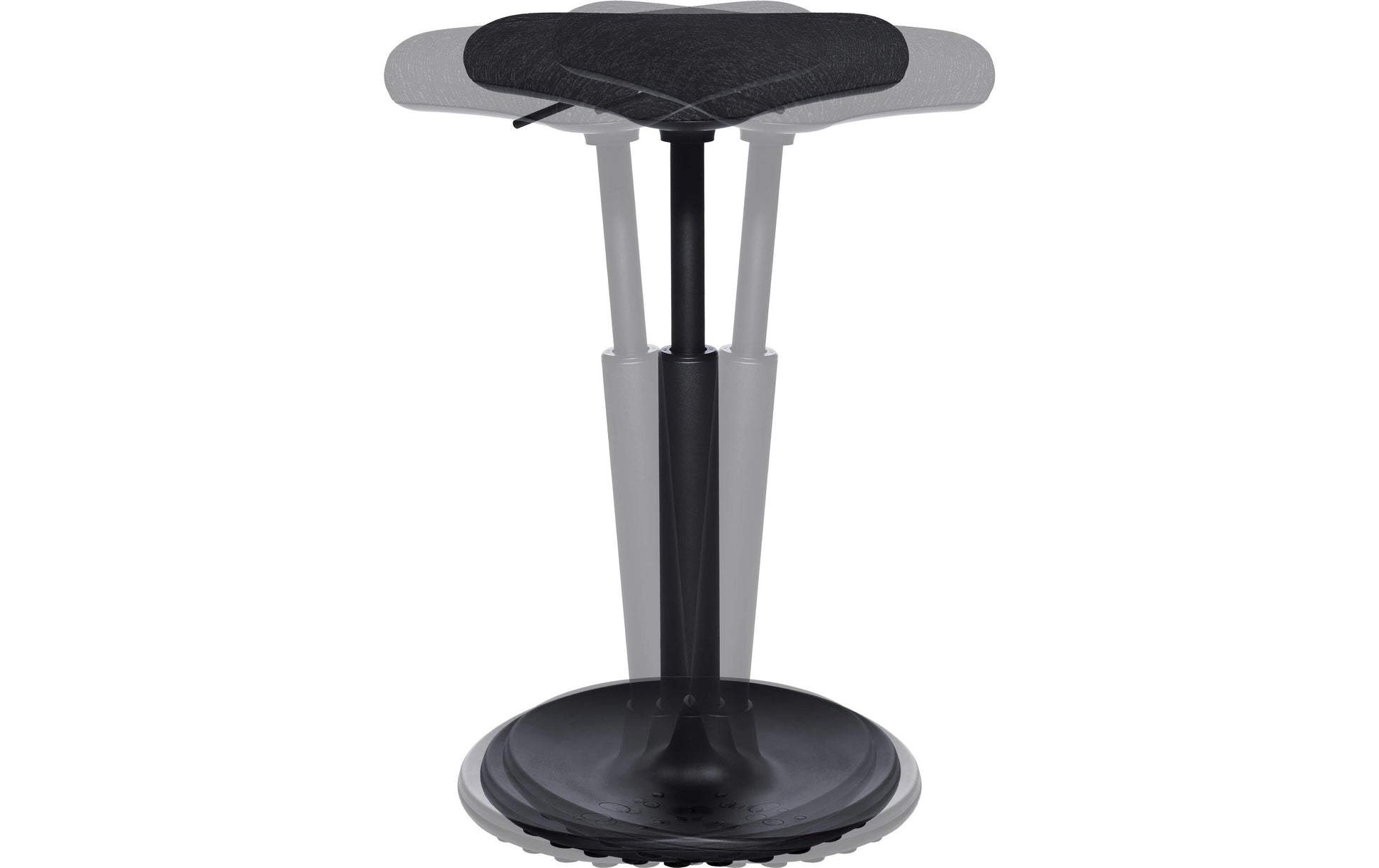 Topstar Hocker Sitness H1 – 77 cm, 110 kg, schwarz