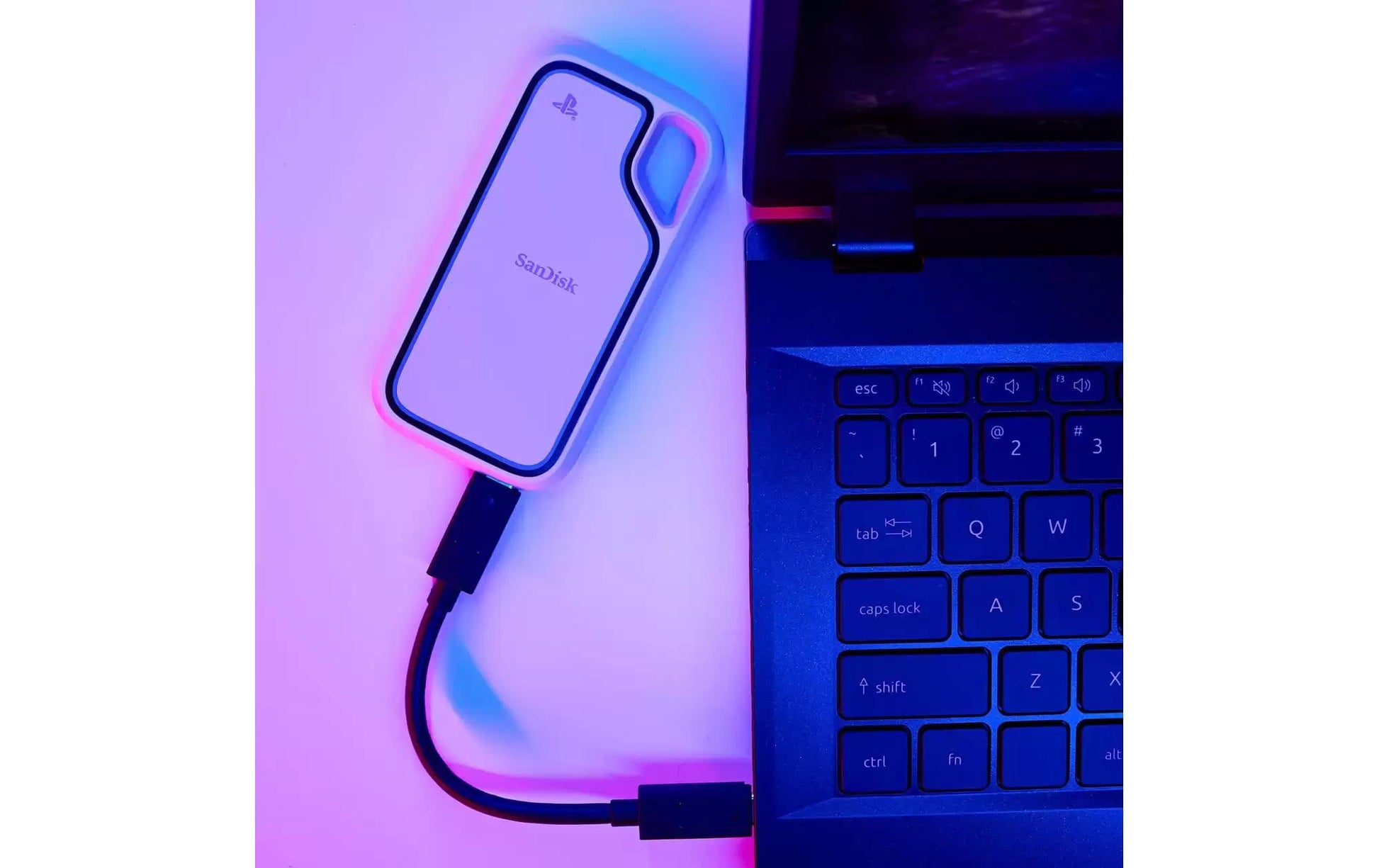SanDisk Extreme Speichergerät – 2 TB, portabel, für PlayStation 5