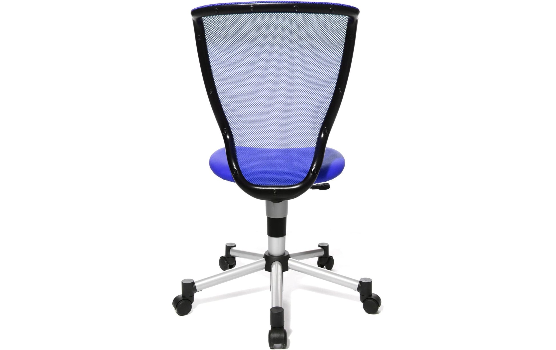 Topstar Bürostuhl Titan Junior – Gesamthöhe 98 cm, Netzrücken, Blau