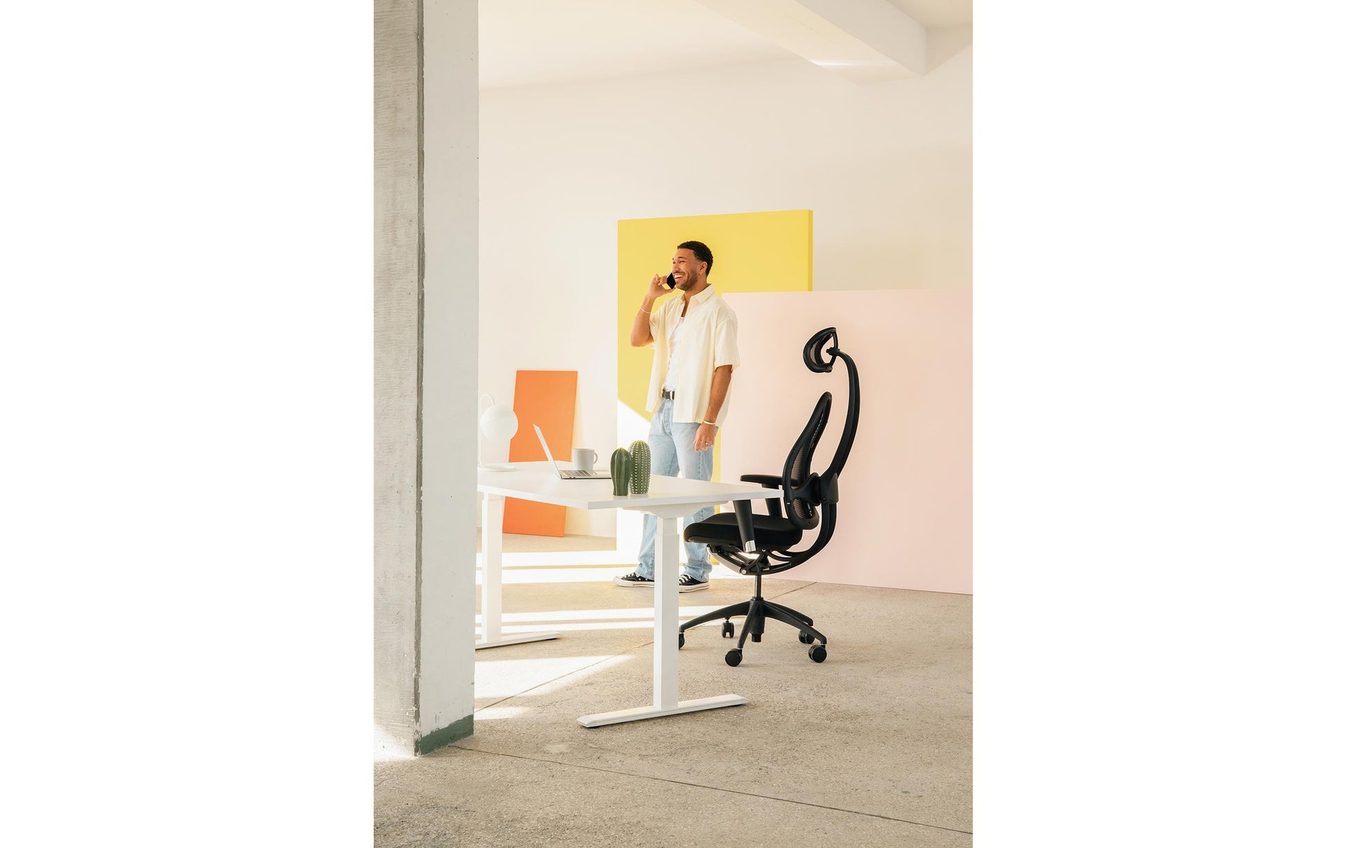 Topstar Bürostuhl Open Art 2010 – 144 cm, Polyester, Schwarz