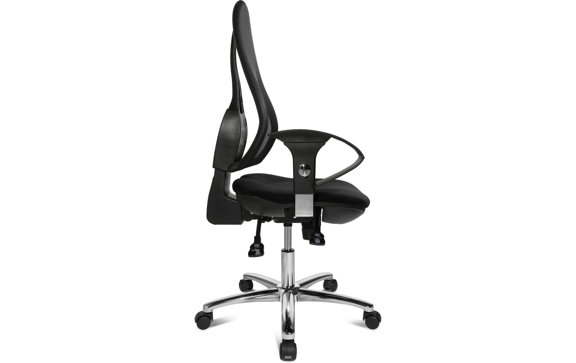 Topstar Bürostuhl Open Point Syncro Deluxe – 118 cm, schwarz