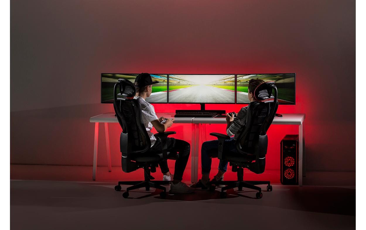 Topstar Bürostuhl Sitness RS – Gesamthöhe 139 cm, Kunstleder, Schwarz