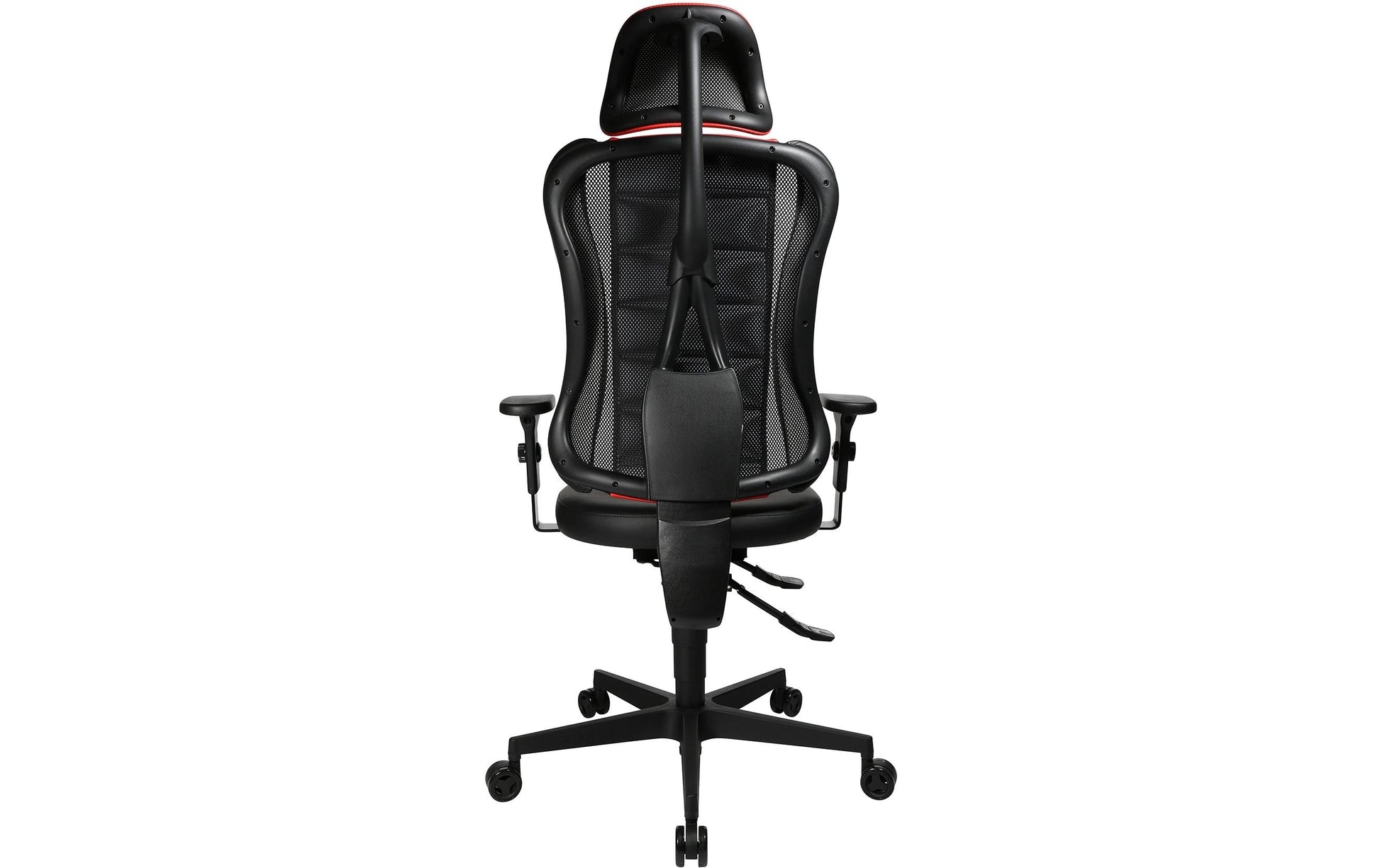 Topstar Bürostuhl Sitness RS – Netzrücken, Kunstleder, Rot