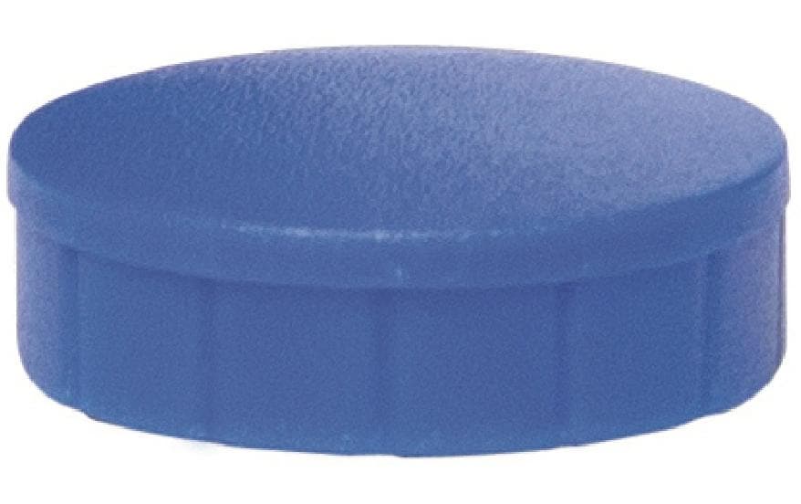 MAUL Starter-Kit, inkl. blaue Kunststoff-Magnete (Ø 20 mm, Haftkraft 0,3 kg) – für Whiteboards – 10-teilig