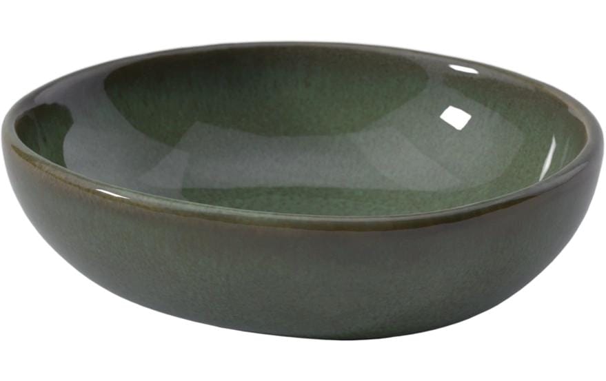 Villeroy & Boch Lave Vert Dip-Schale – Steingut, Grün, Rund, Ø 10,0 × 3,5 cm, 6 Stück