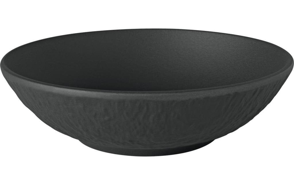 Villeroy & Boch Dessertschale – Porzellan, Schwarz, Rund, 6 Stück