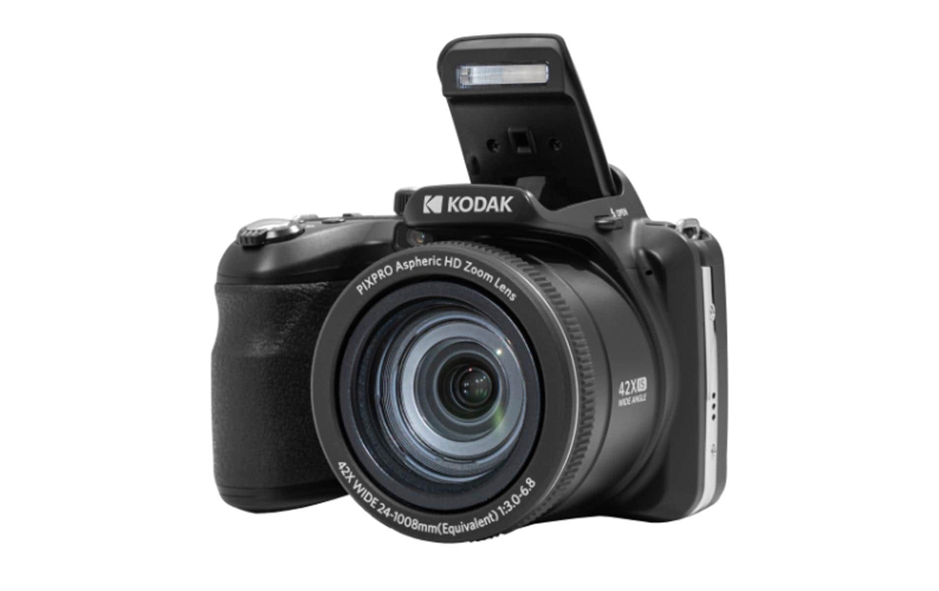 Kodak Pixpro AZ425 – Bridgekamera, 42× optischer Zoom, 20,7 MP 1/2,3", 1080p, Schwarz