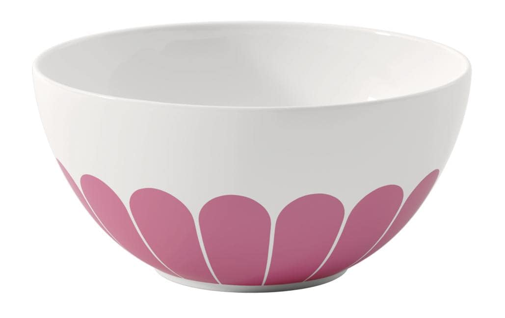 Villeroy & Boch Fleur Farbe Salatschüssel – 2,5 l, Porzellan, Mehrfarbig