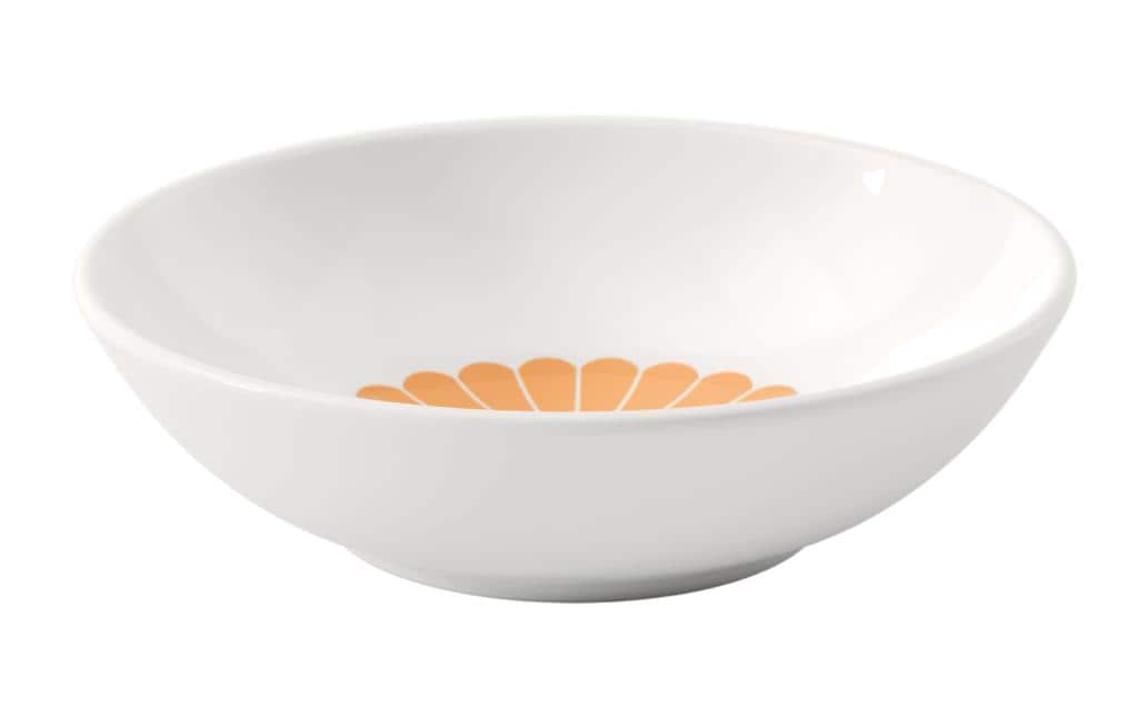Villeroy & Boch Dessertschale – Porzellan, Gelb, 6 Stück
