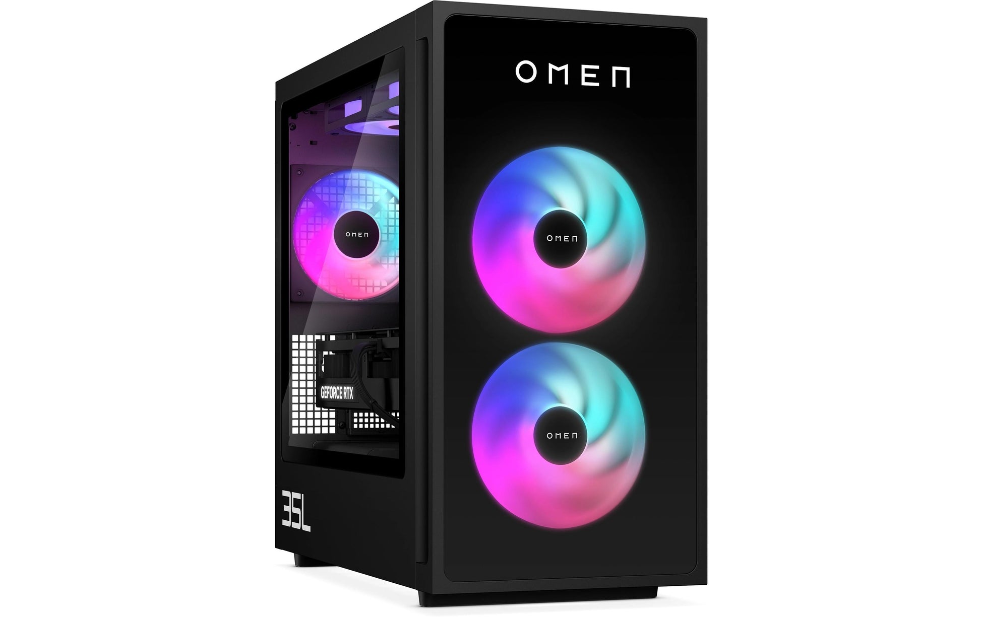 HP OMEN GT16-0768nz 35L, Schwarz, Glas – Windows 11 Home