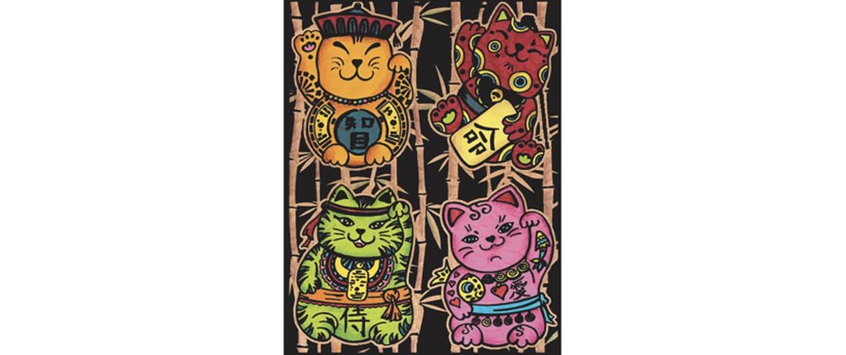 Tataruga Malkarten – A4 – Maneki-Neko, Samtbild