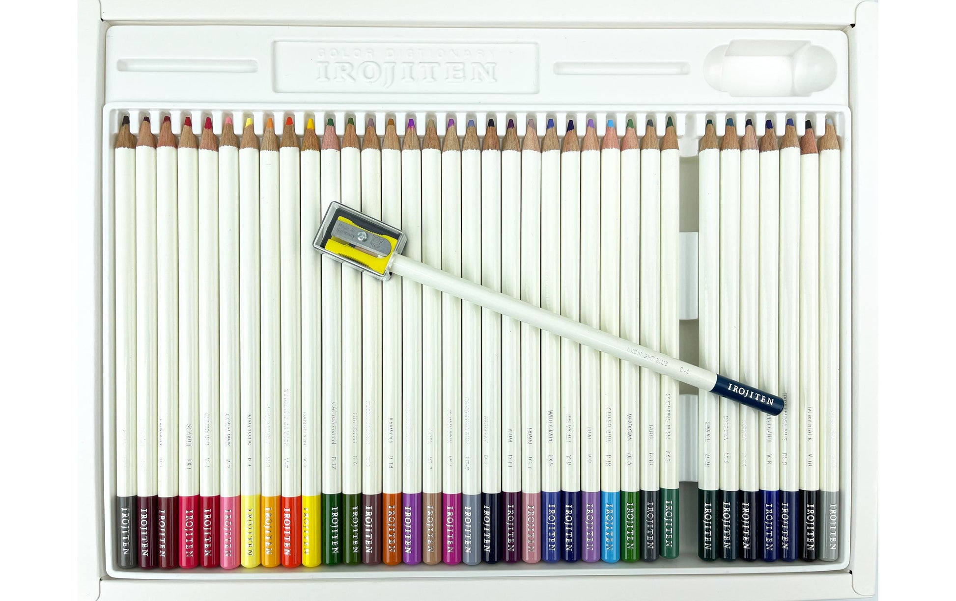 Tombow Buntstifte Irojiten – 36 Farben, mit Spitzer und Anleitung