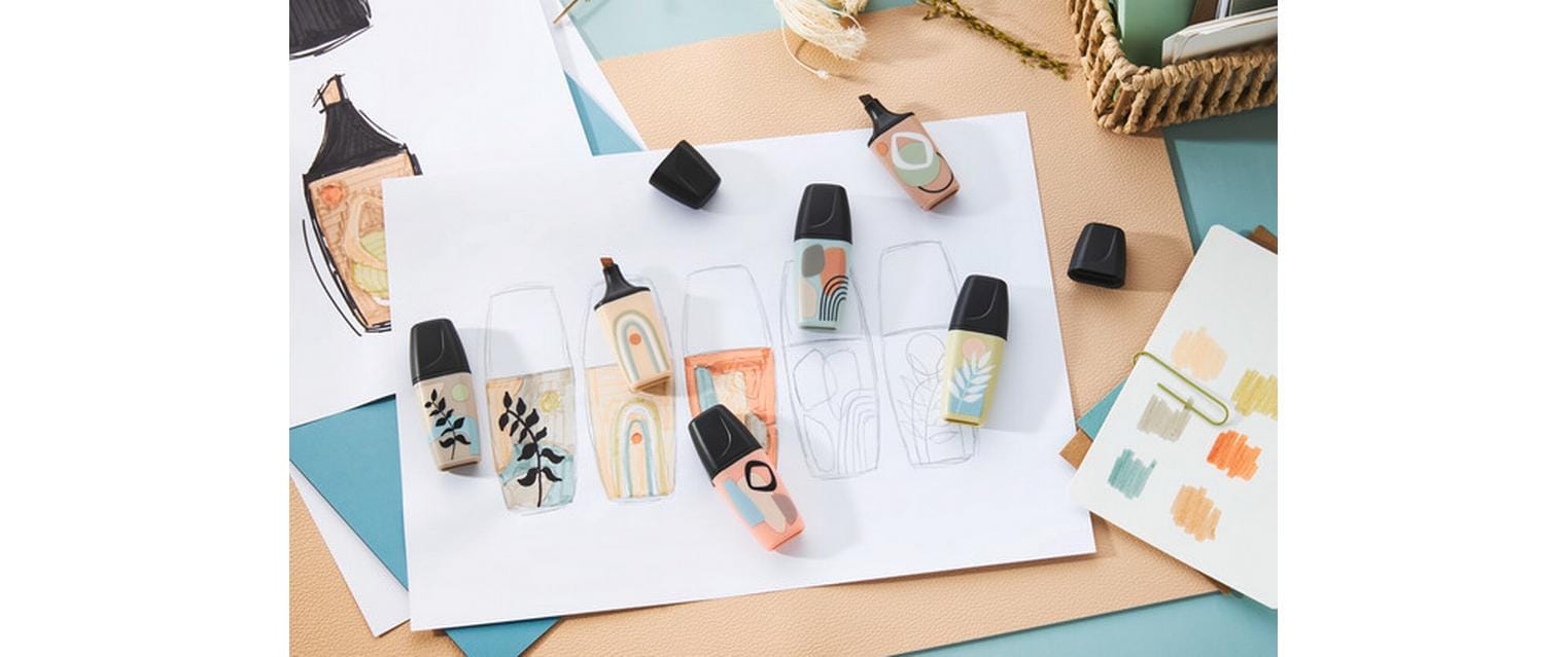 STABILO BOSS Textmarker Mini – Sienna, Keilspitze 2–5 mm