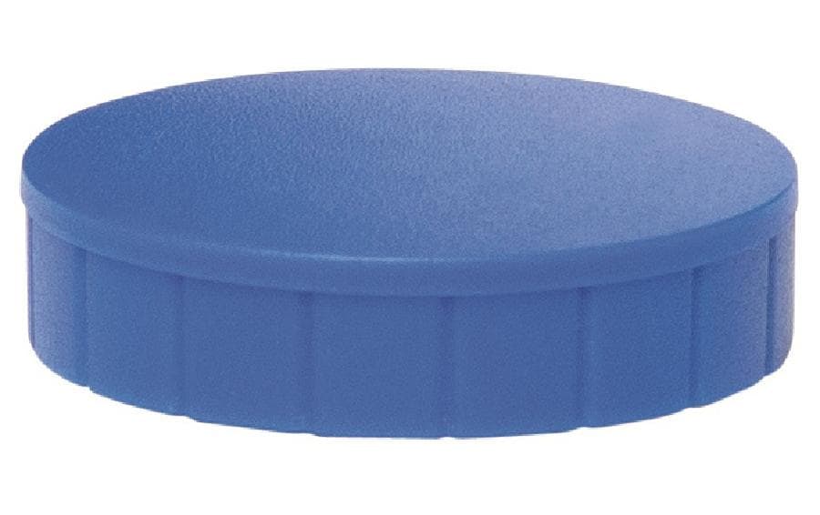 MAUL Starter-Kit – inkl. Magnete Ø 32 mm, blau – für Whiteboards – 10-teilig