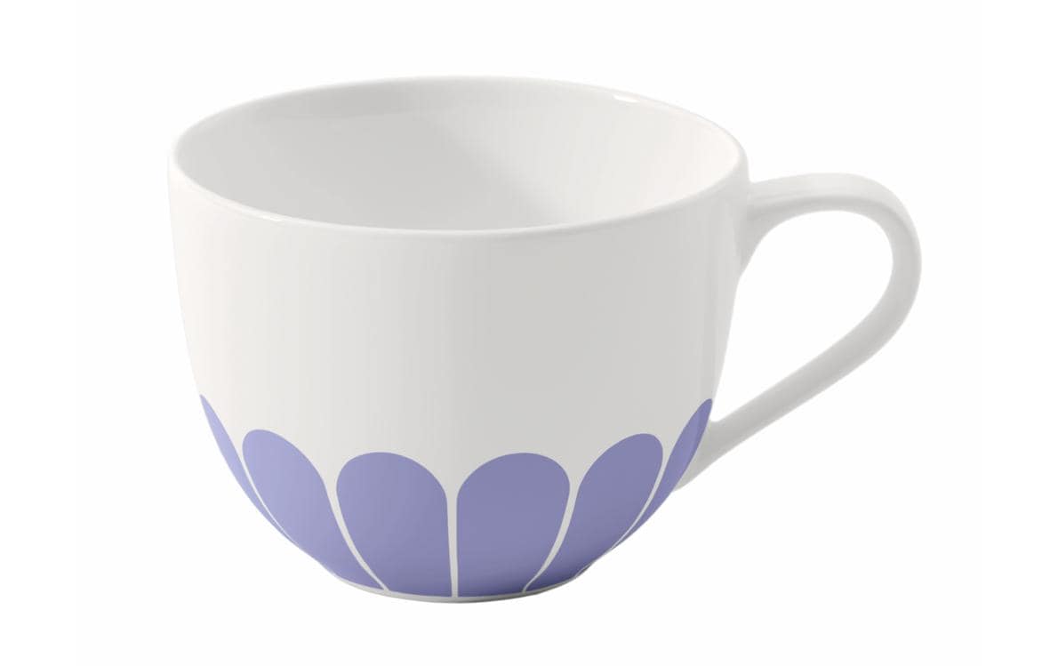 Villeroy & Boch Kaffeetasse – 0,16 l, Porzellan, blau, Henkel
